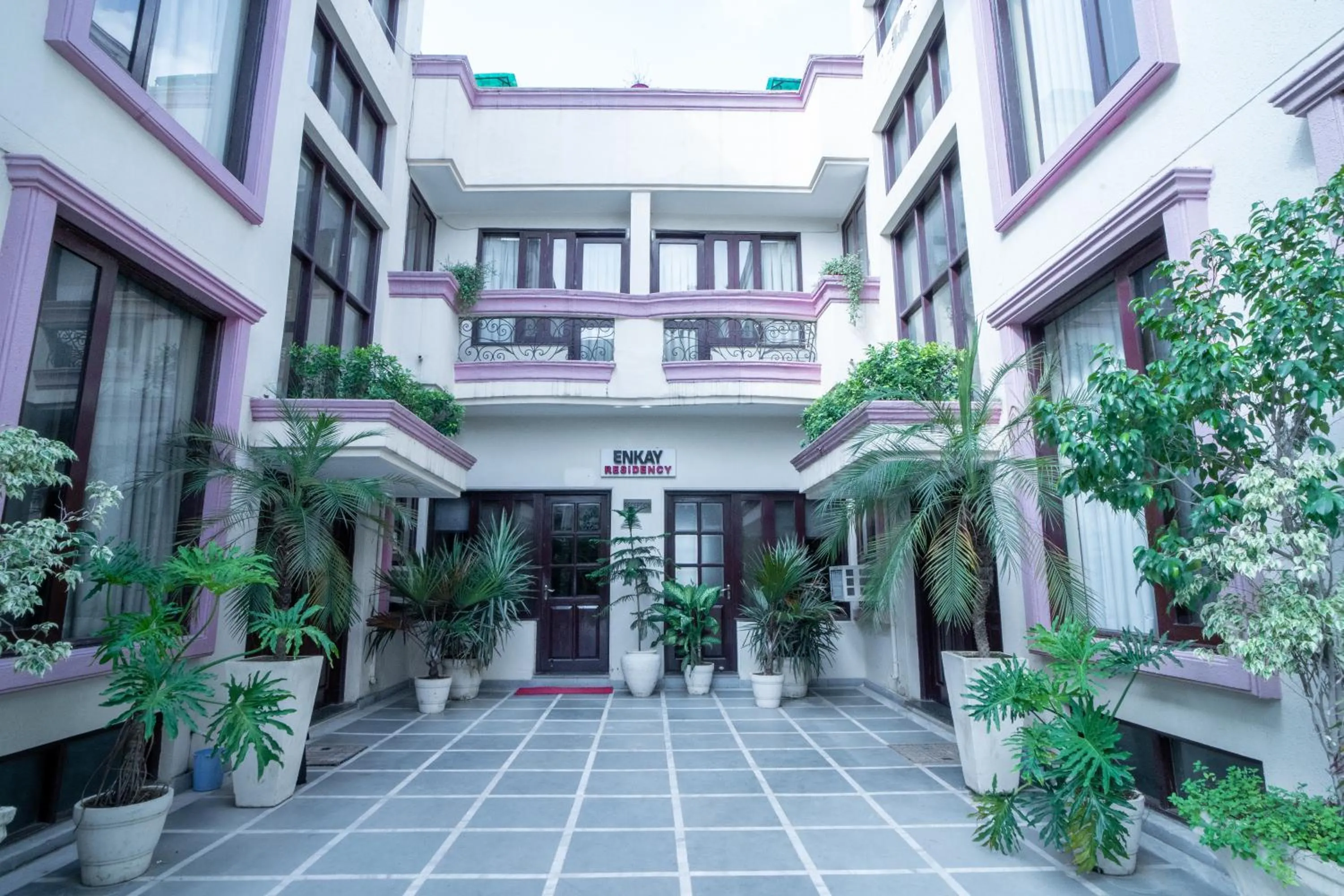 Property building in Enkay Residency V Block-Cyber City