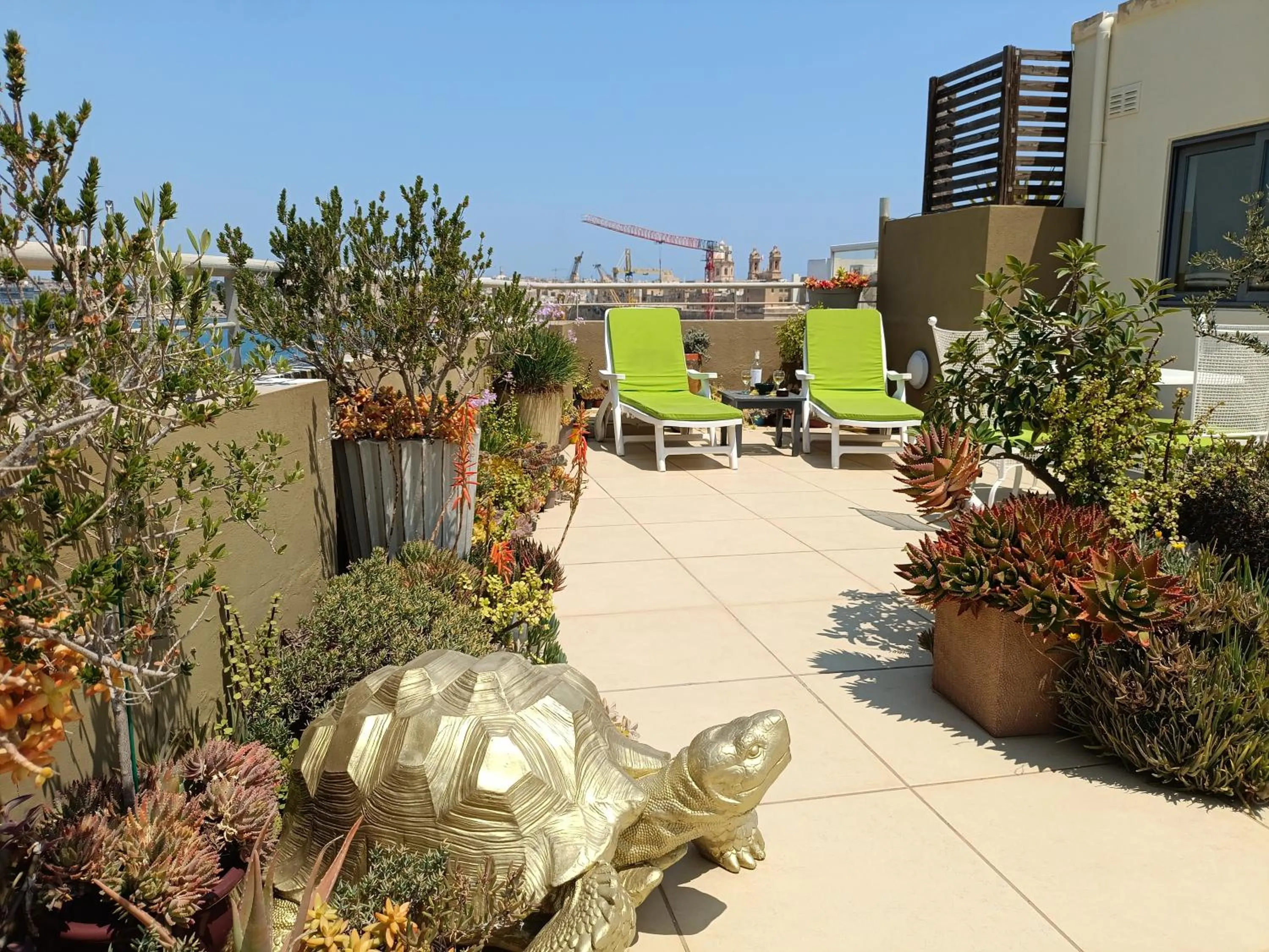Patio in Three Cities Apartments