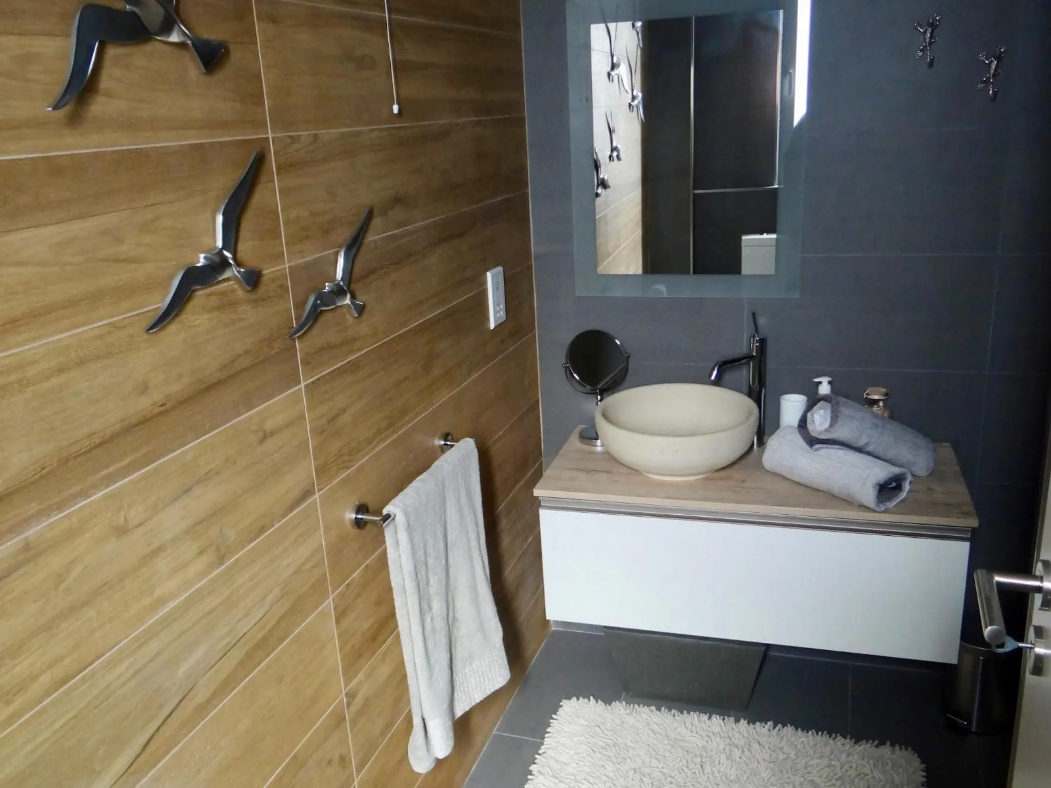 Bathroom in Three Cities Apartments