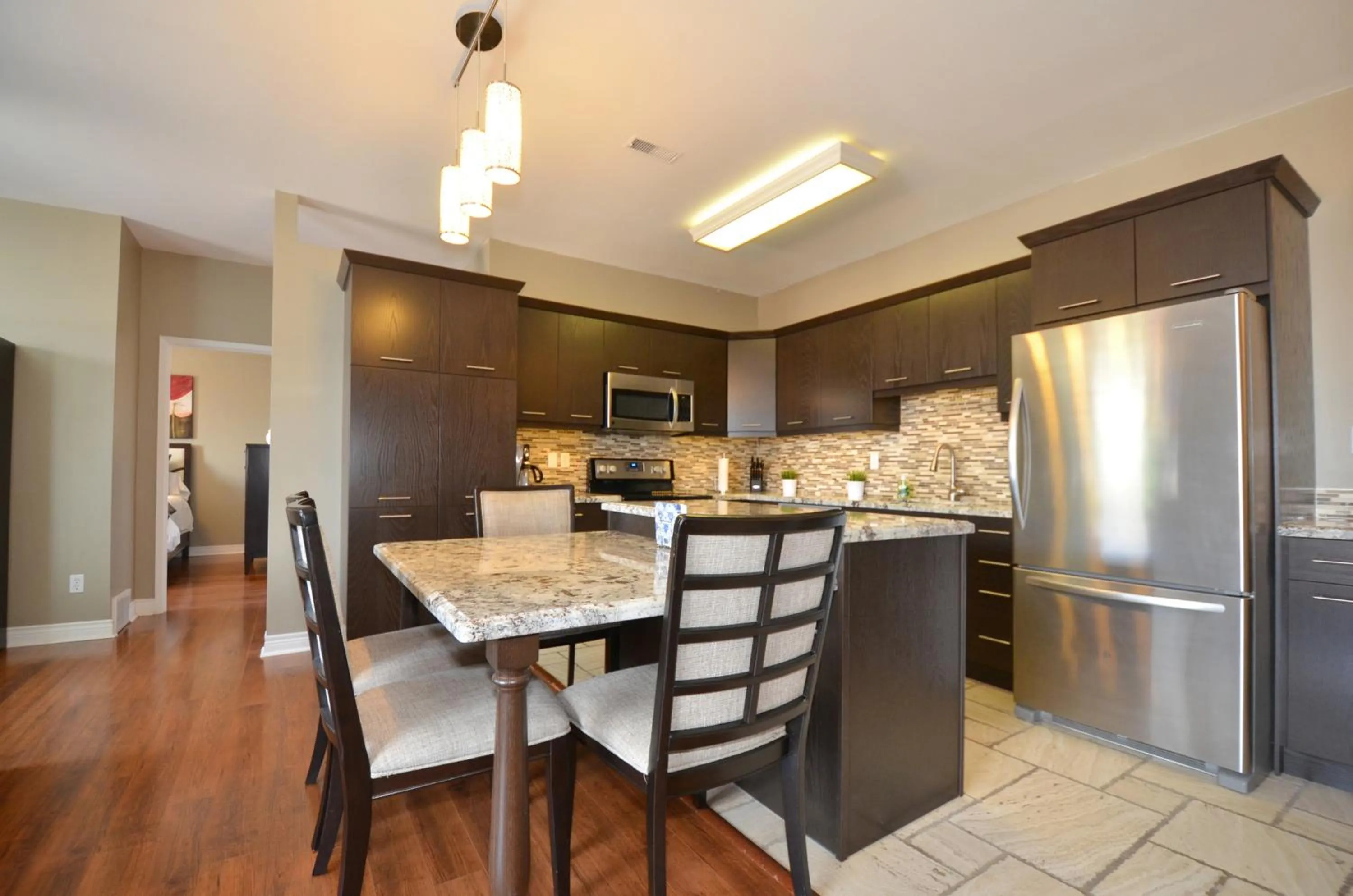 Dining area in The SoMa Furnished Residences