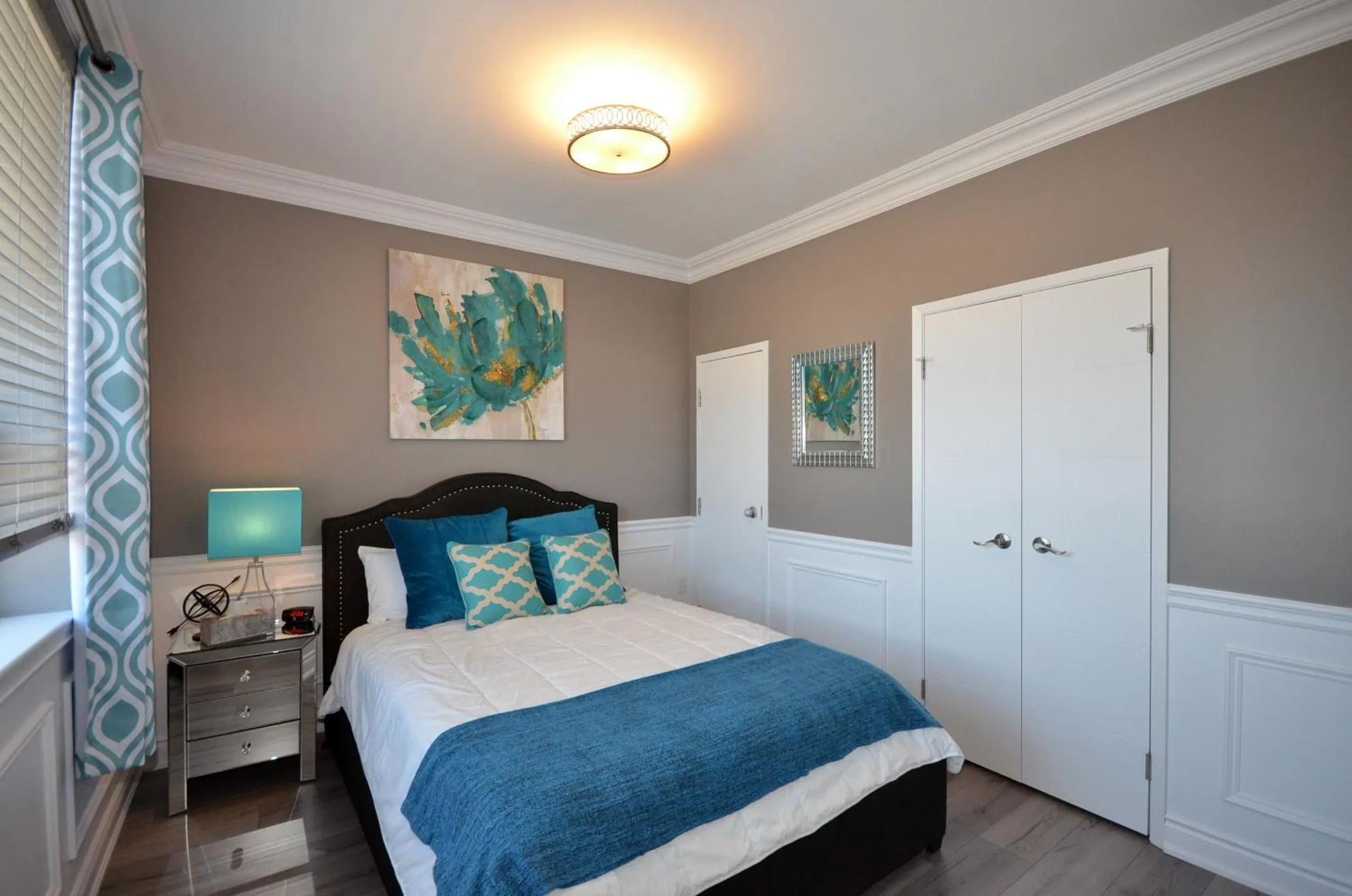 Bed in The SoMa Furnished Residences