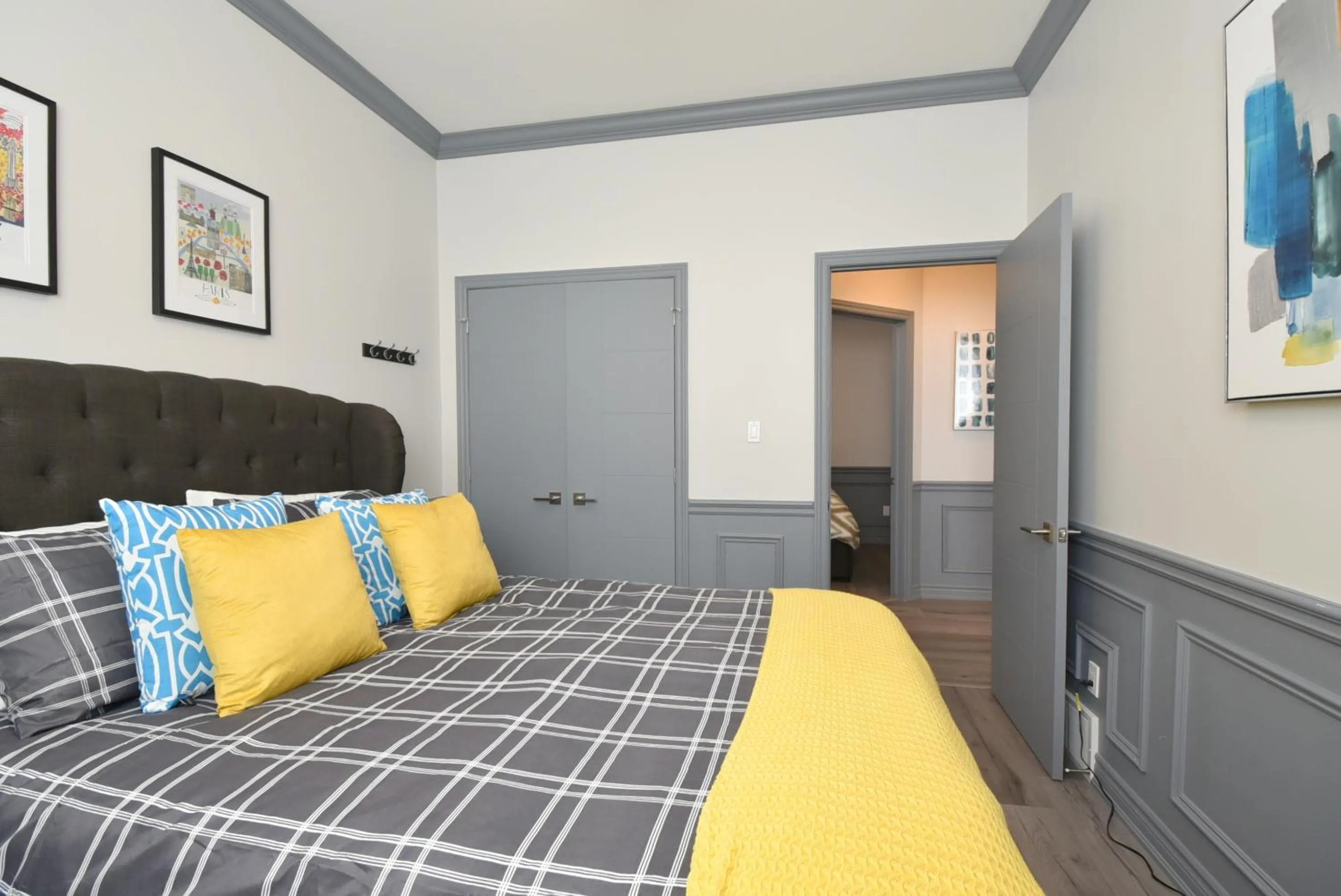 Bed in The SoMa Furnished Residences