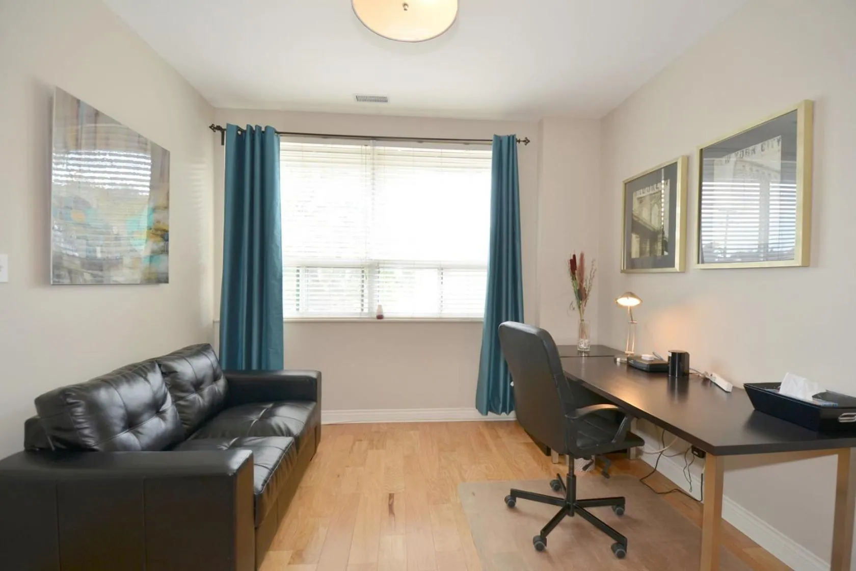 Library in The SoMa Furnished Residences