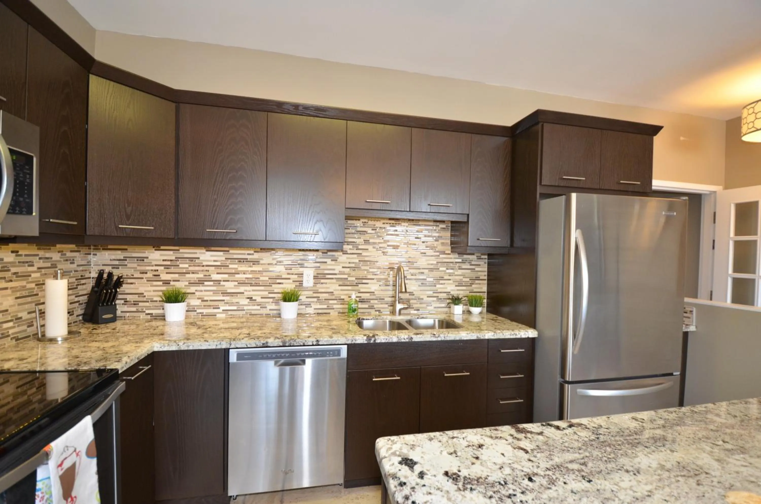 Kitchen or kitchenette in The SoMa Furnished Residences