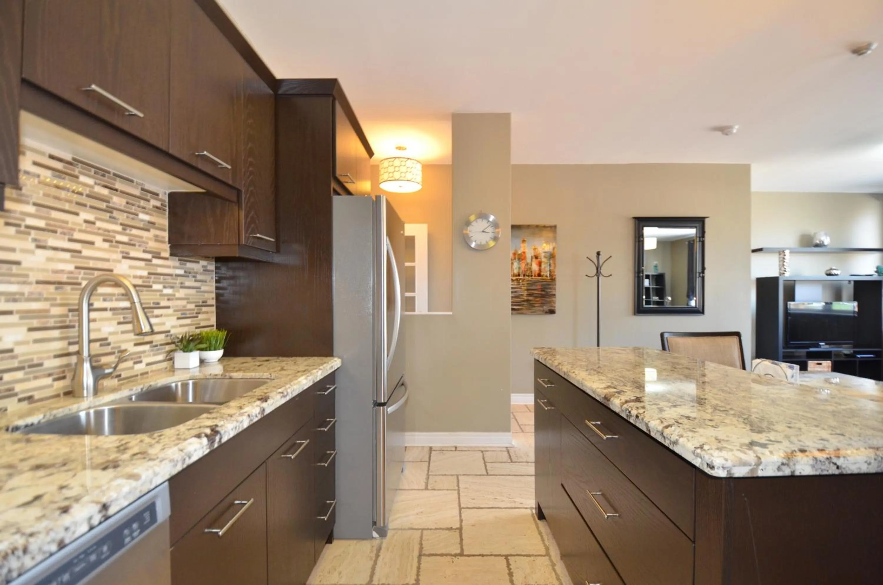 Kitchen or kitchenette in The SoMa Furnished Residences