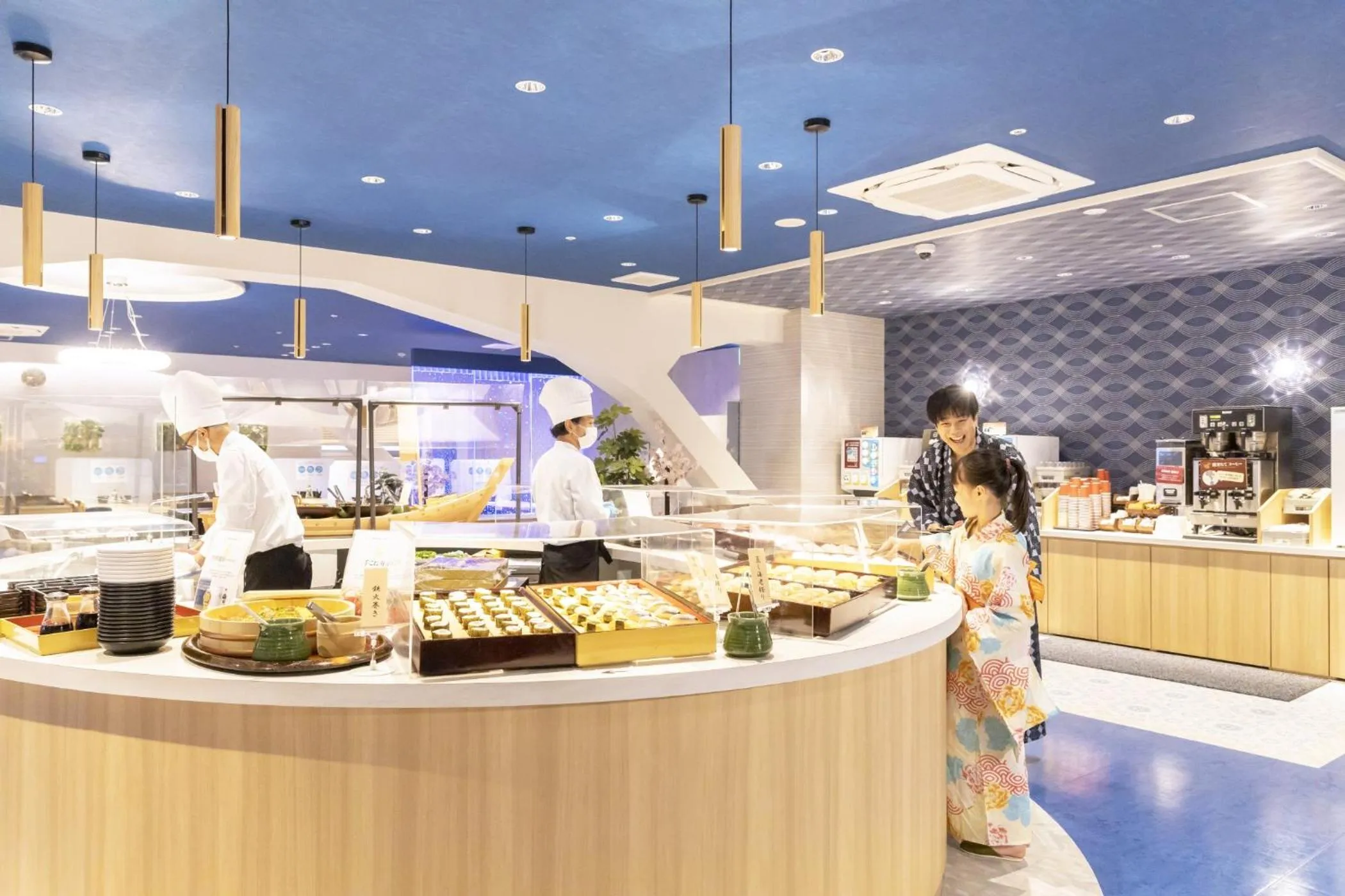 Restaurant/places to eat in Ooedo Onsen Monogatari Premium Toba Saichoraku