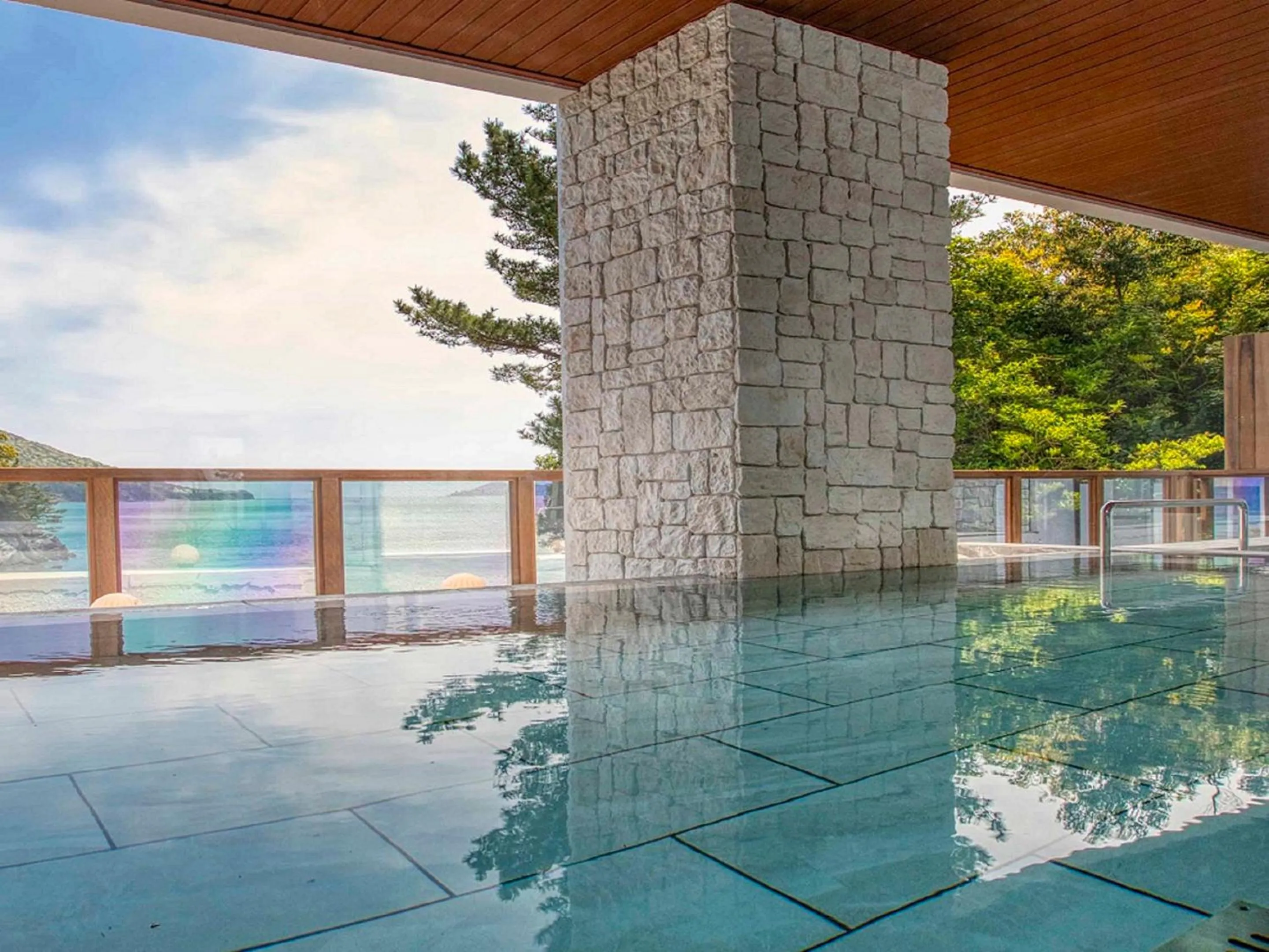 Open Air Bath in Ooedo Onsen Monogatari Premium Toba Saichoraku