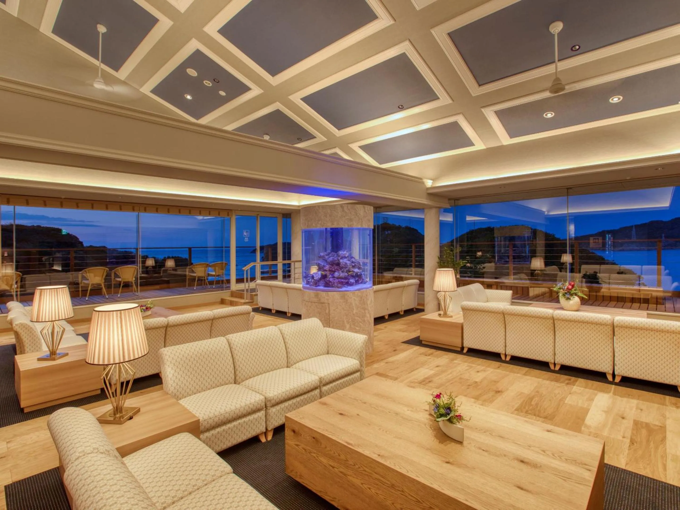 Lobby or reception in Ooedo Onsen Monogatari Premium Toba Saichoraku