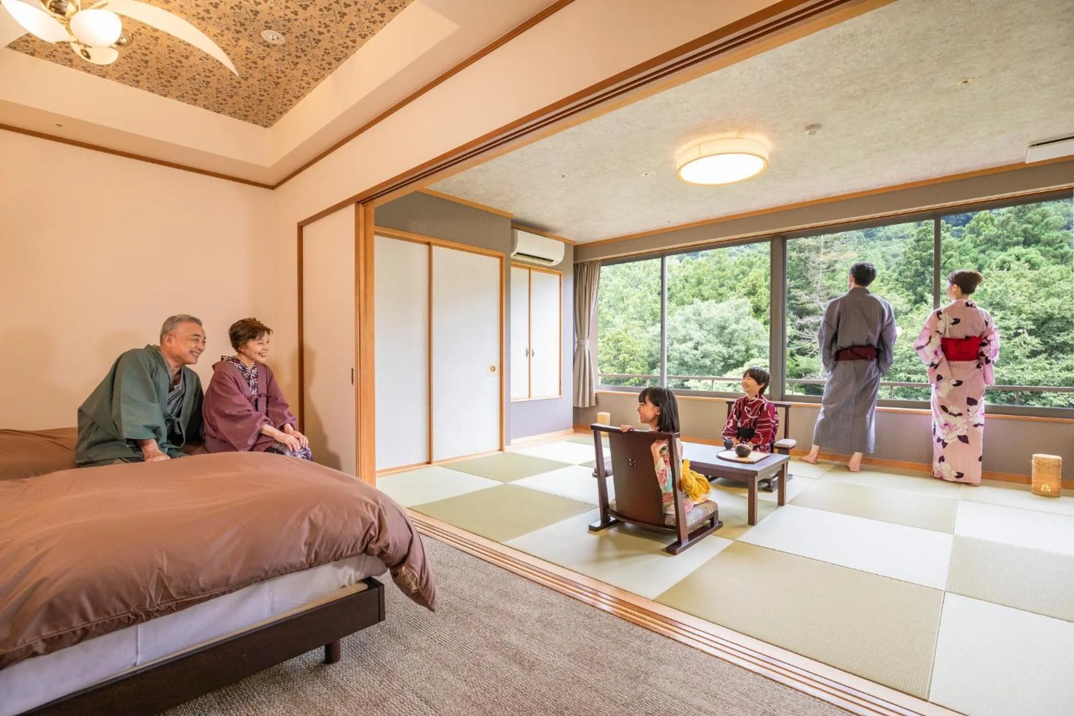 Superior Twin Room in Ooedo Onsen Monogatari Premium Yoshinoya Irokuen