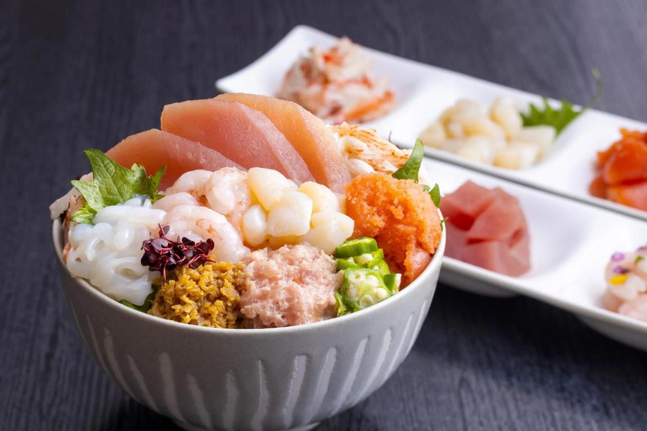 Breakfast in Ooedo Onsen Monogatari Premium Yoshinoya Irokuen