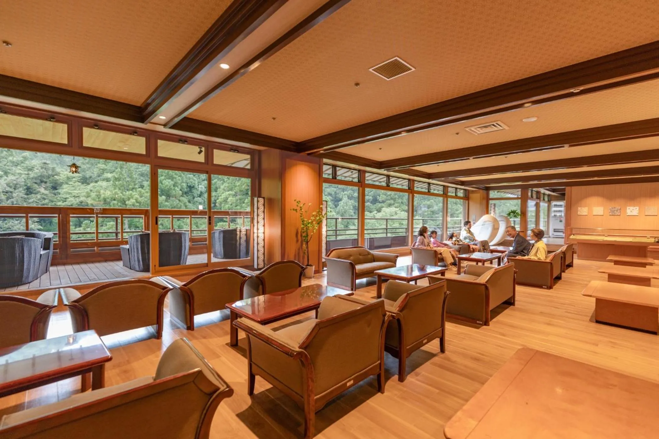 Lobby or reception in Ooedo Onsen Monogatari Premium Yoshinoya Irokuen