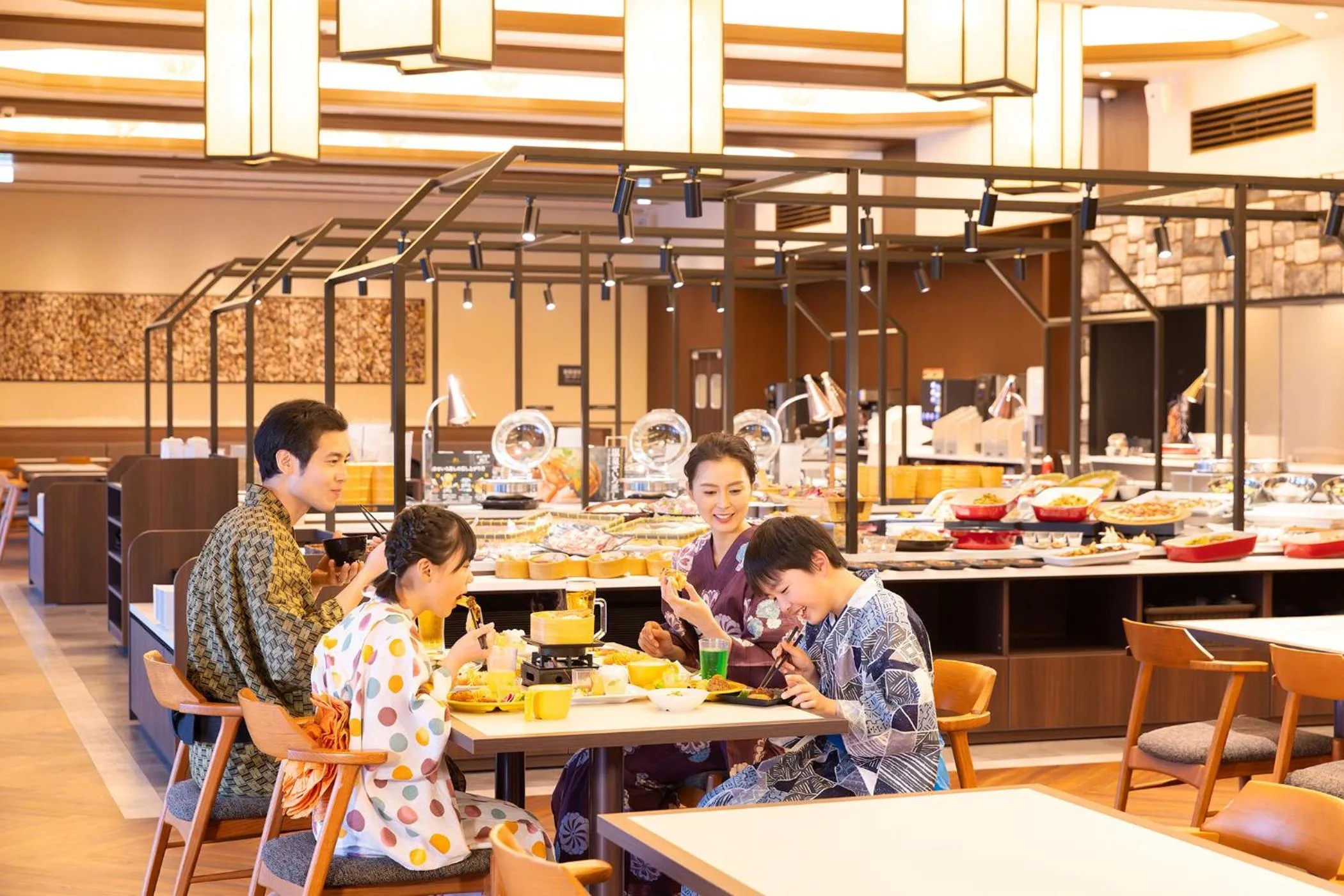 Restaurant/places to eat in Ooedo Onsen Monogatari Premium Enakyo