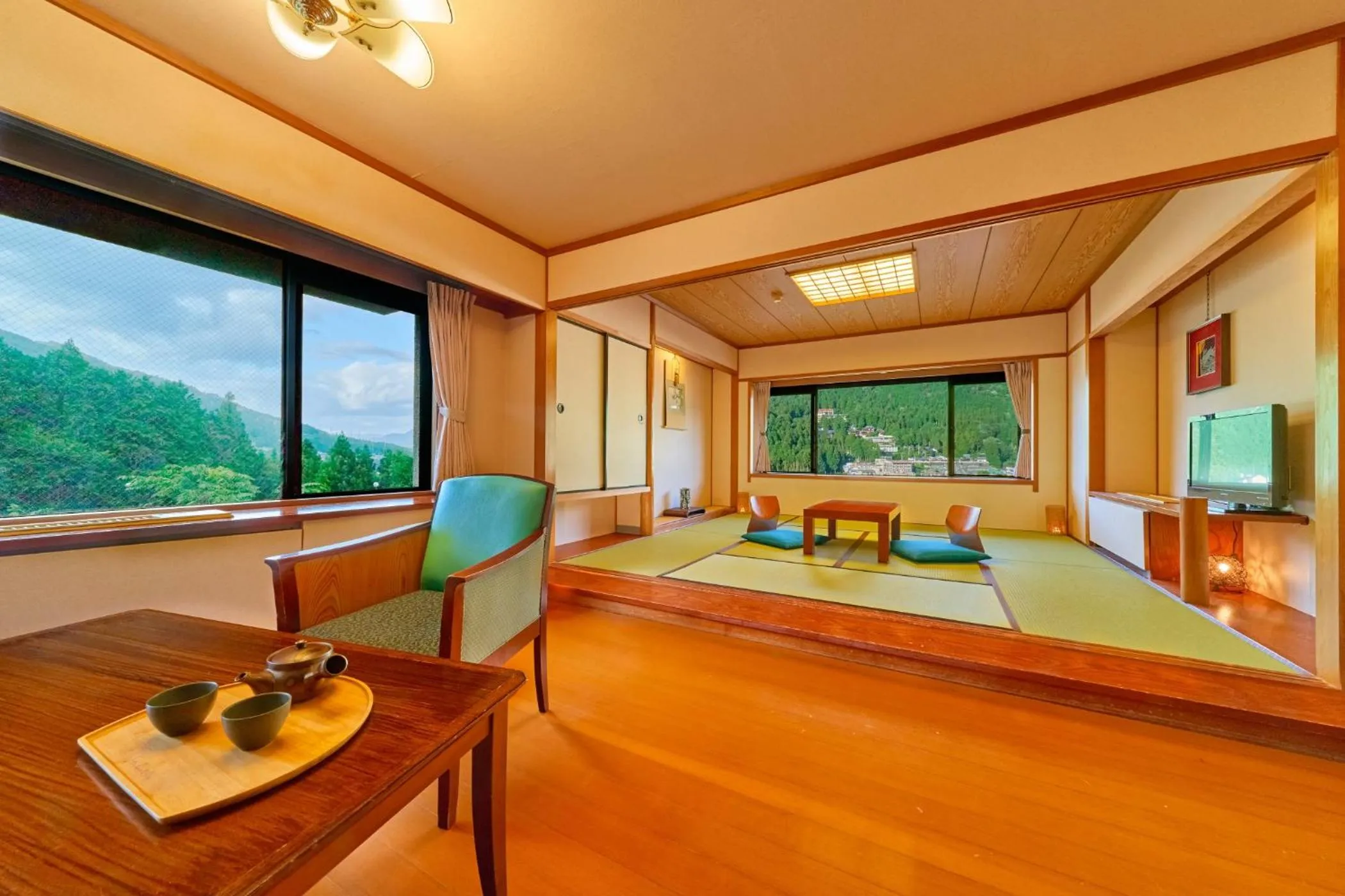 Photo of the whole room in Ooedo Onsen Monogatari Premium Gero Honkan
