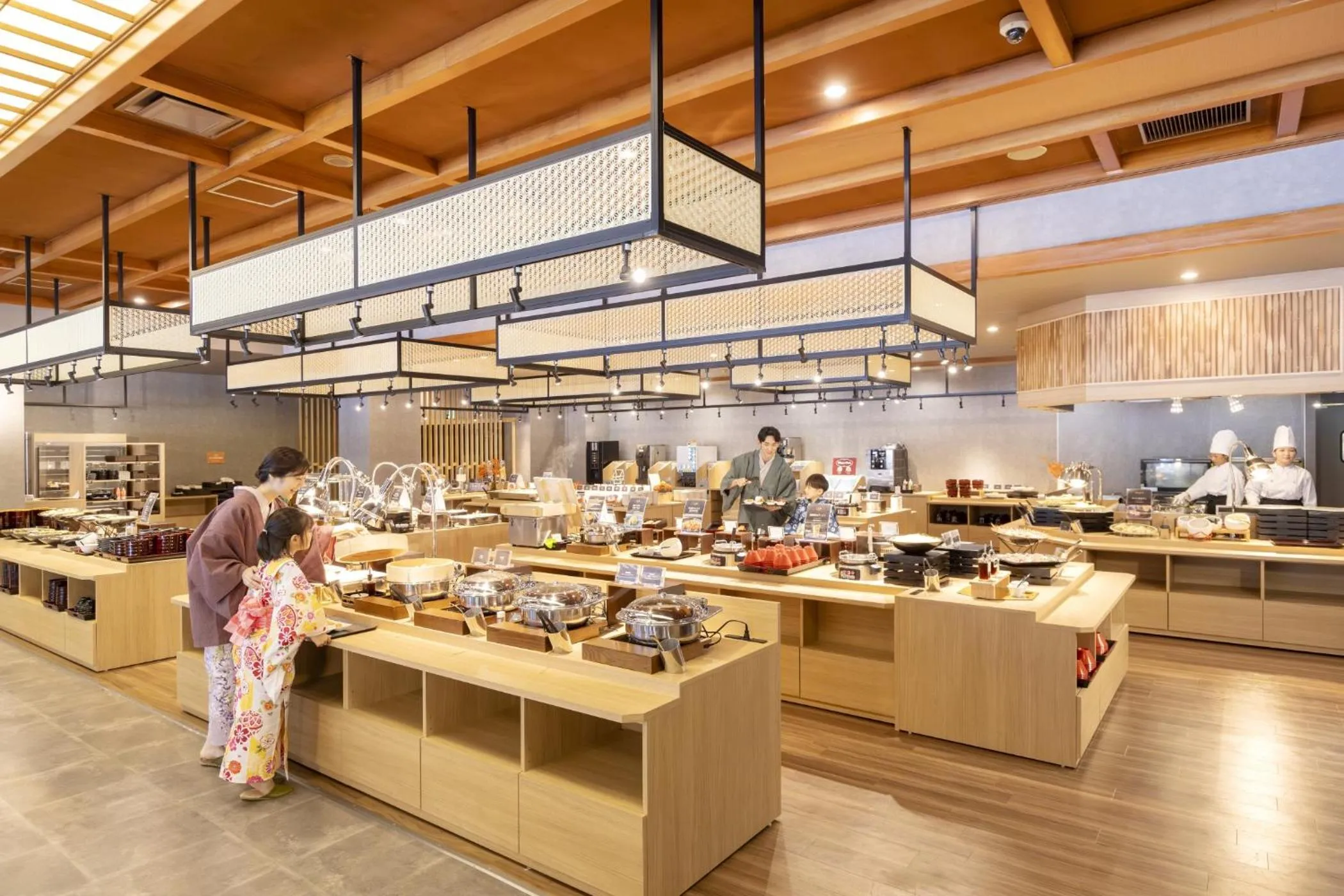 Restaurant/places to eat in Ooedo Onsen Monogatari Premium Gero Honkan