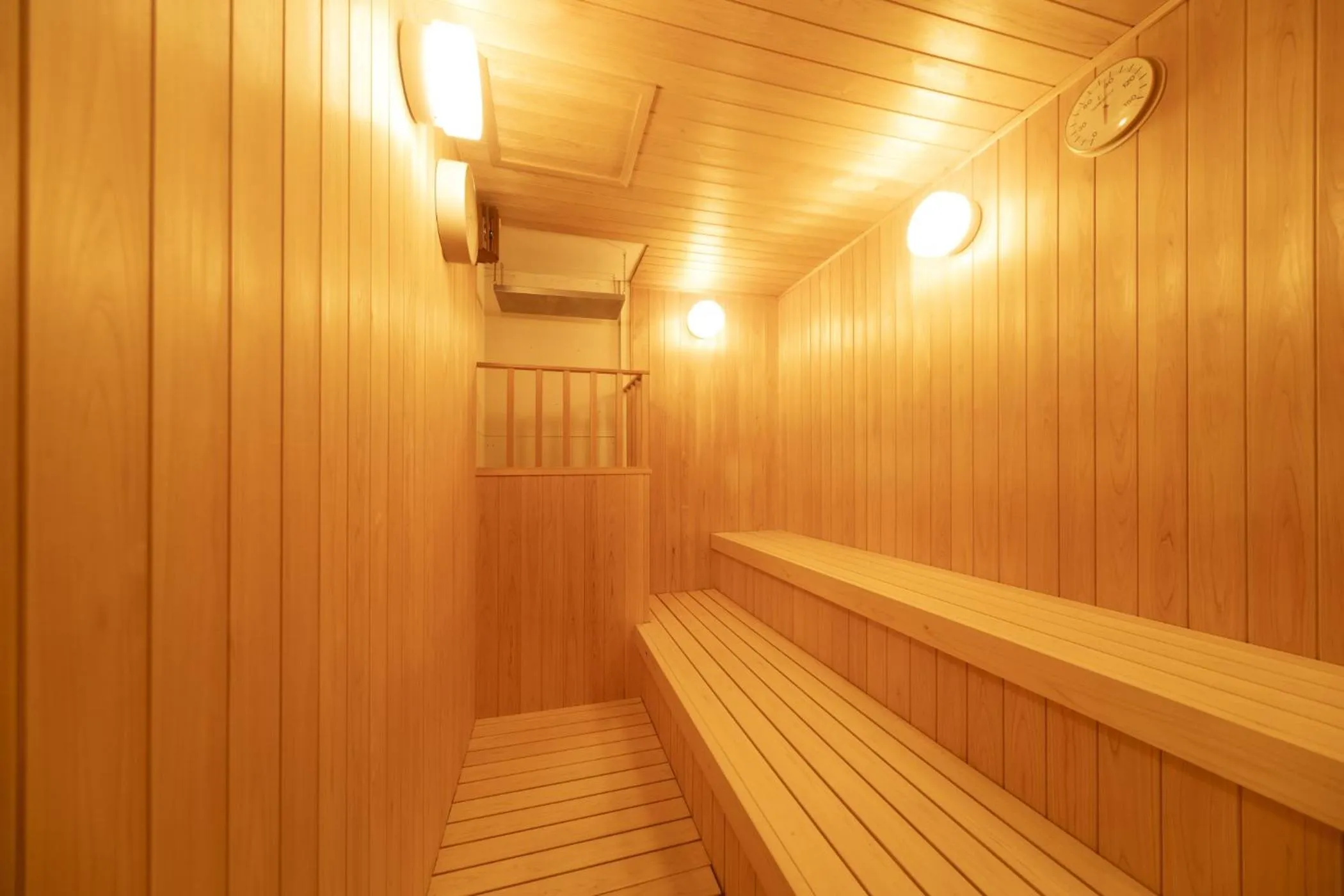 Sauna in Ooedo Onsen Monogatari Premium Gero Honkan