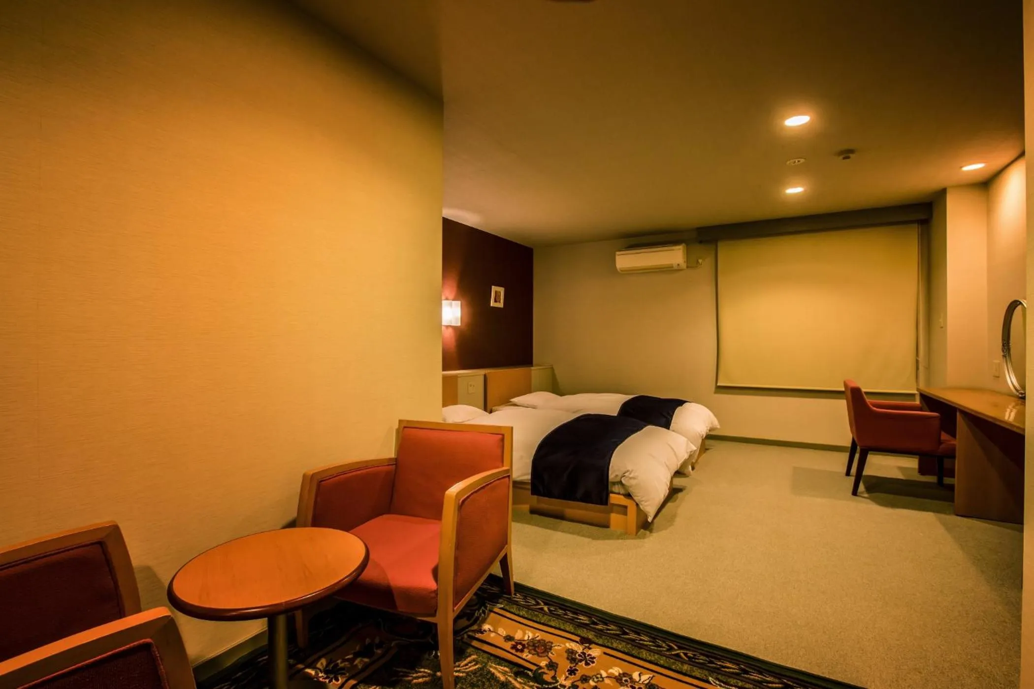 Photo of the whole room, Bed in Ooedo Onsen Monogatari Gero Bekkan