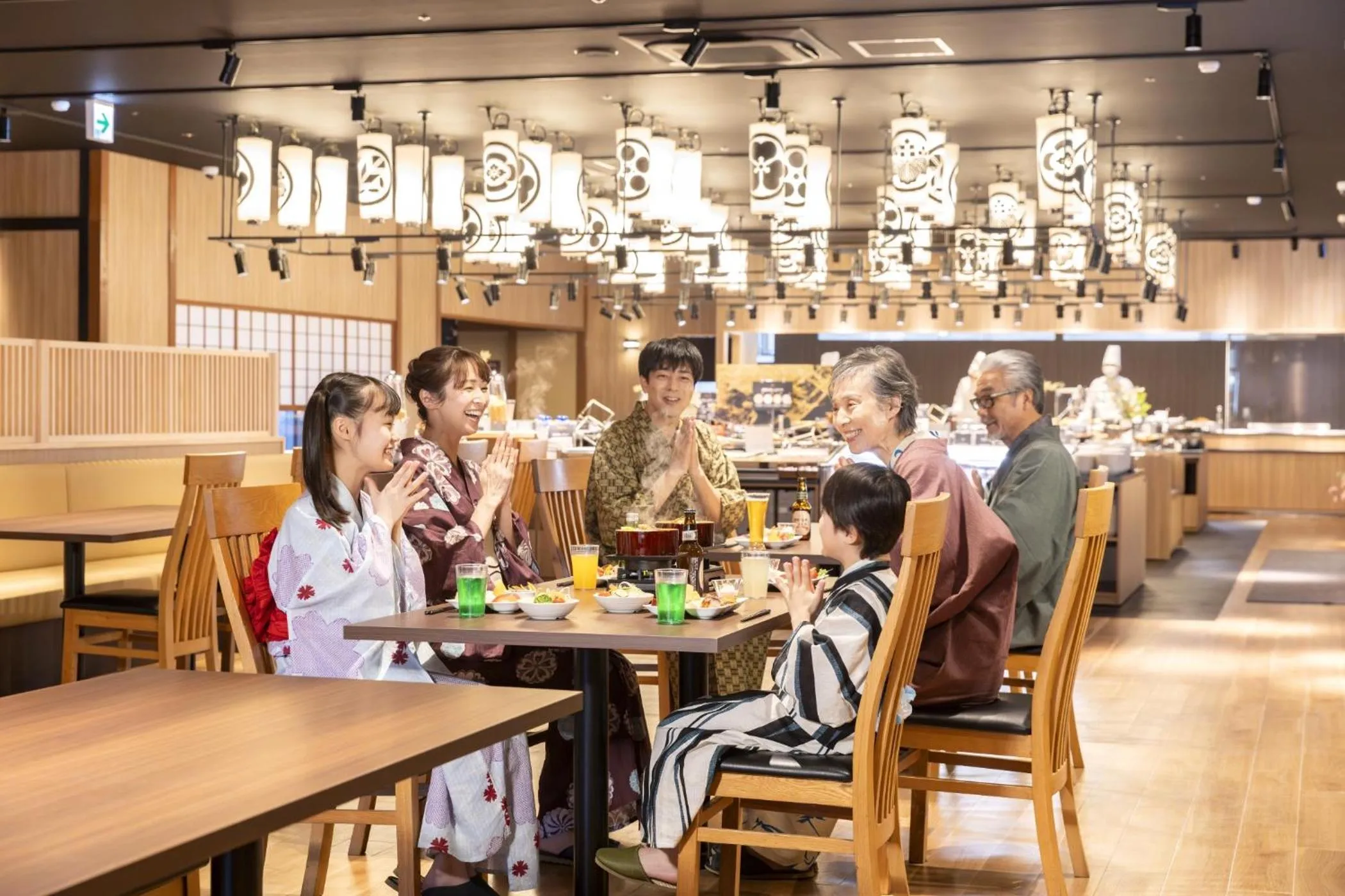 Restaurant/places to eat in Ooedo Onsen Monogatari Premium Seiunkaku