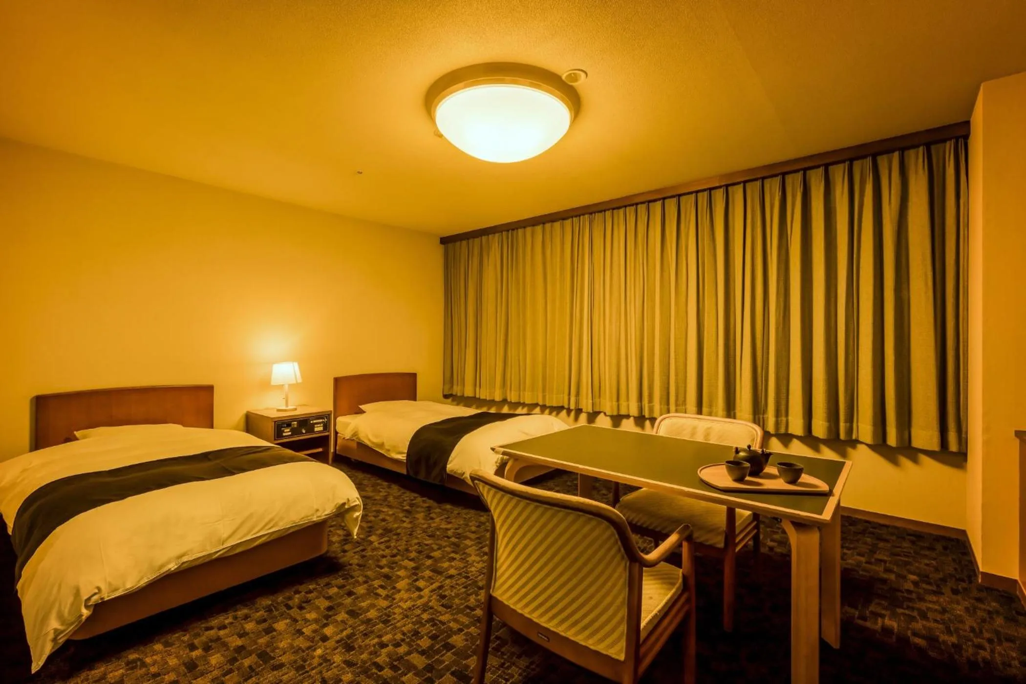 Photo of the whole room, Bed in Ooedo Onsen Monogatari Premium Seiunkaku