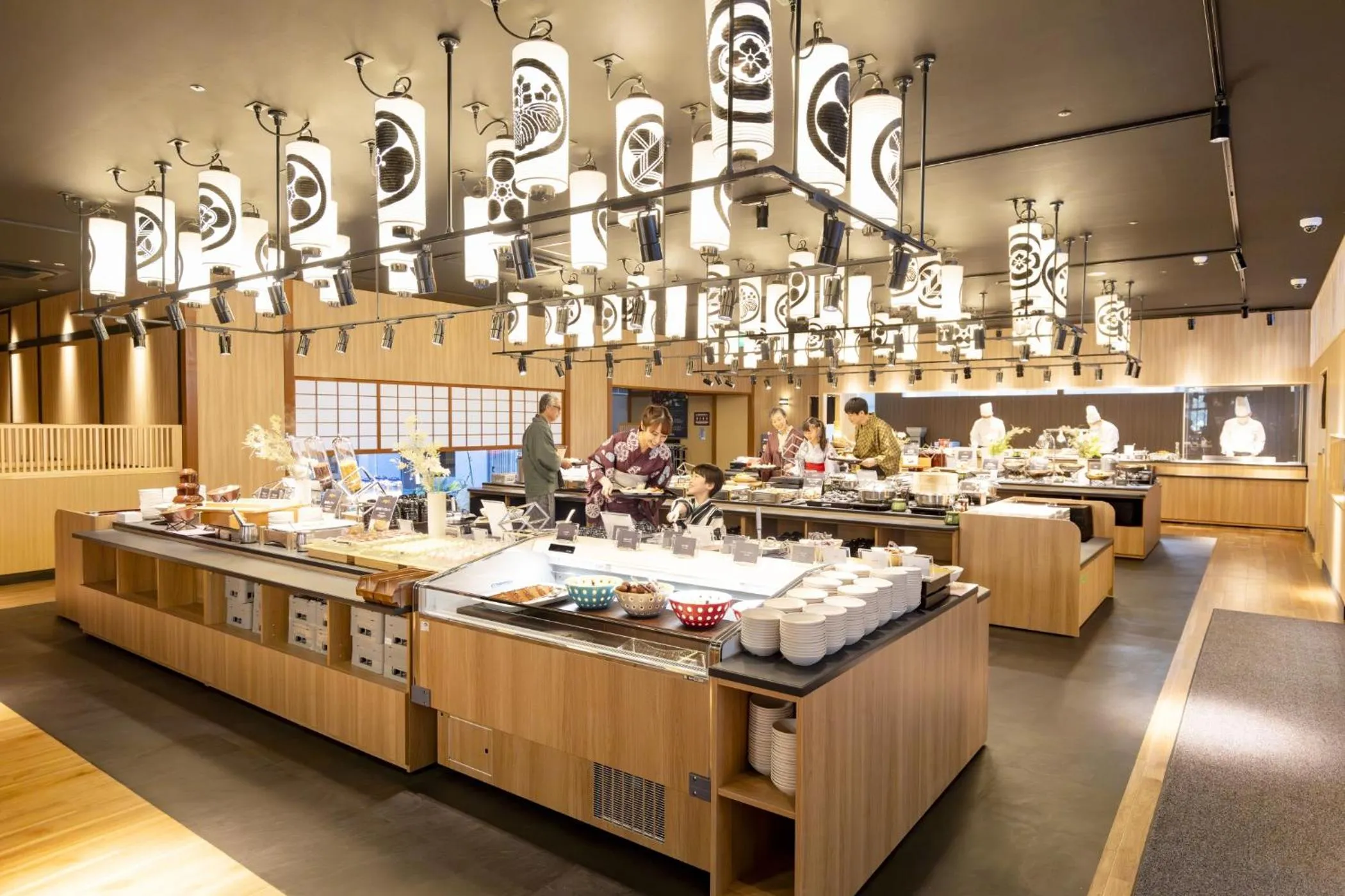 Restaurant/places to eat in Ooedo Onsen Monogatari Premium Seiunkaku