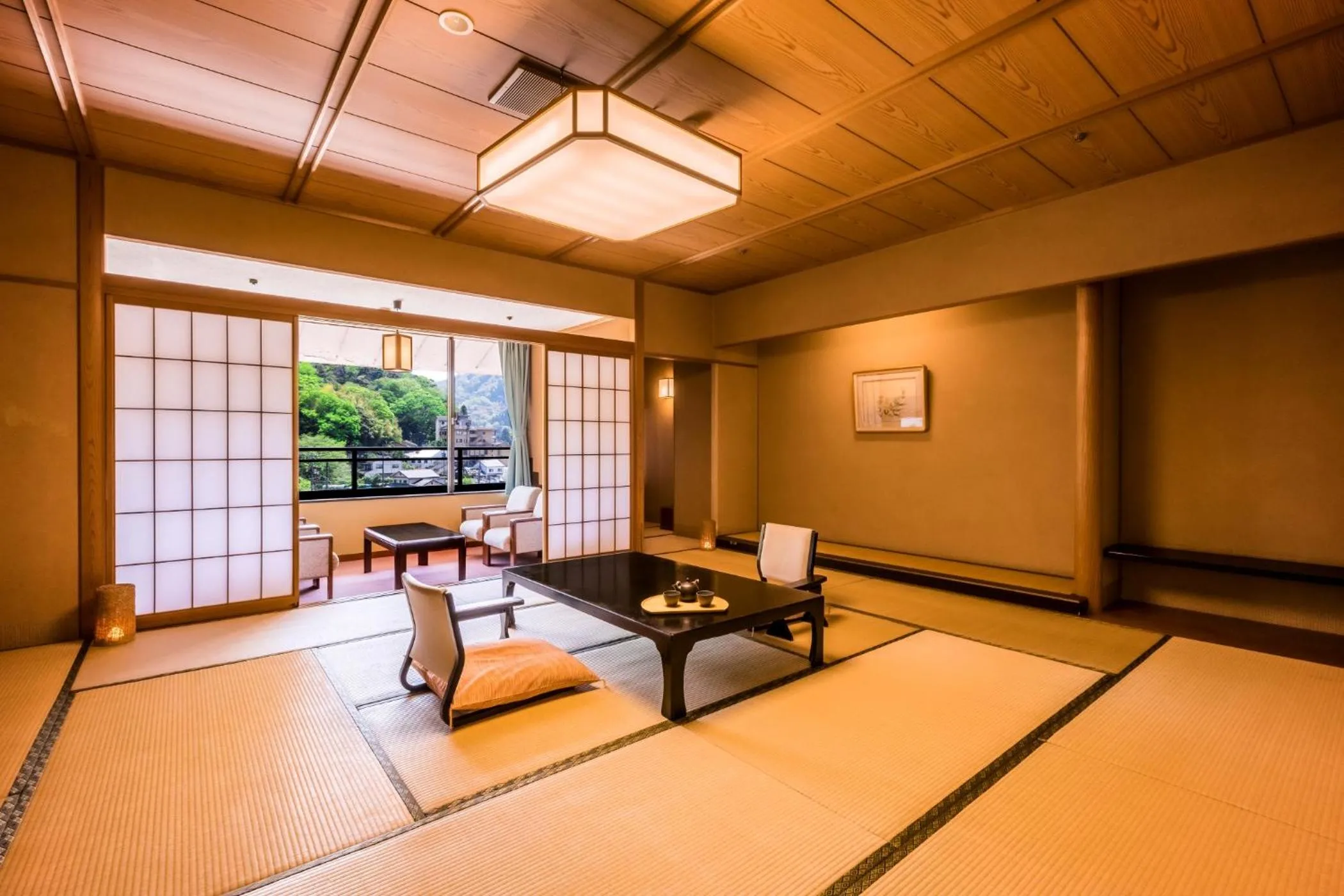 Photo of the whole room in Ooedo Onsen Monogatari Premium Saiki Bekkan