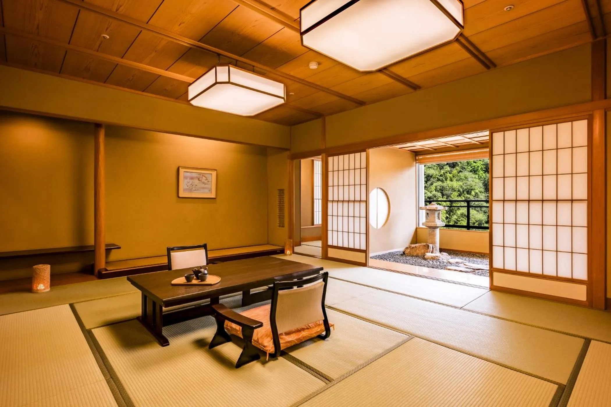Photo of the whole room in Ooedo Onsen Monogatari Premium Saiki Bekkan