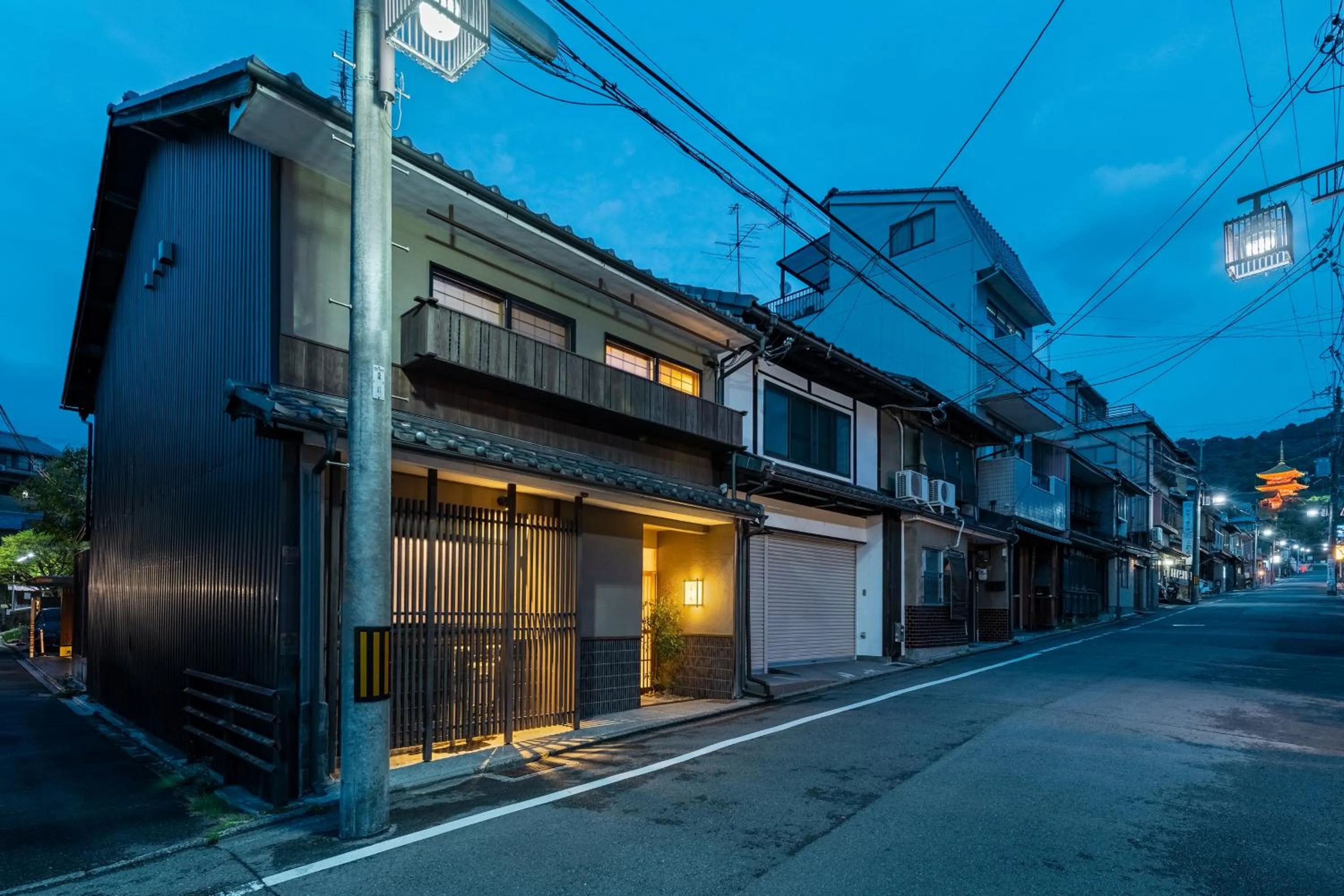 Street view in Choya Chawanzaka Machiya House