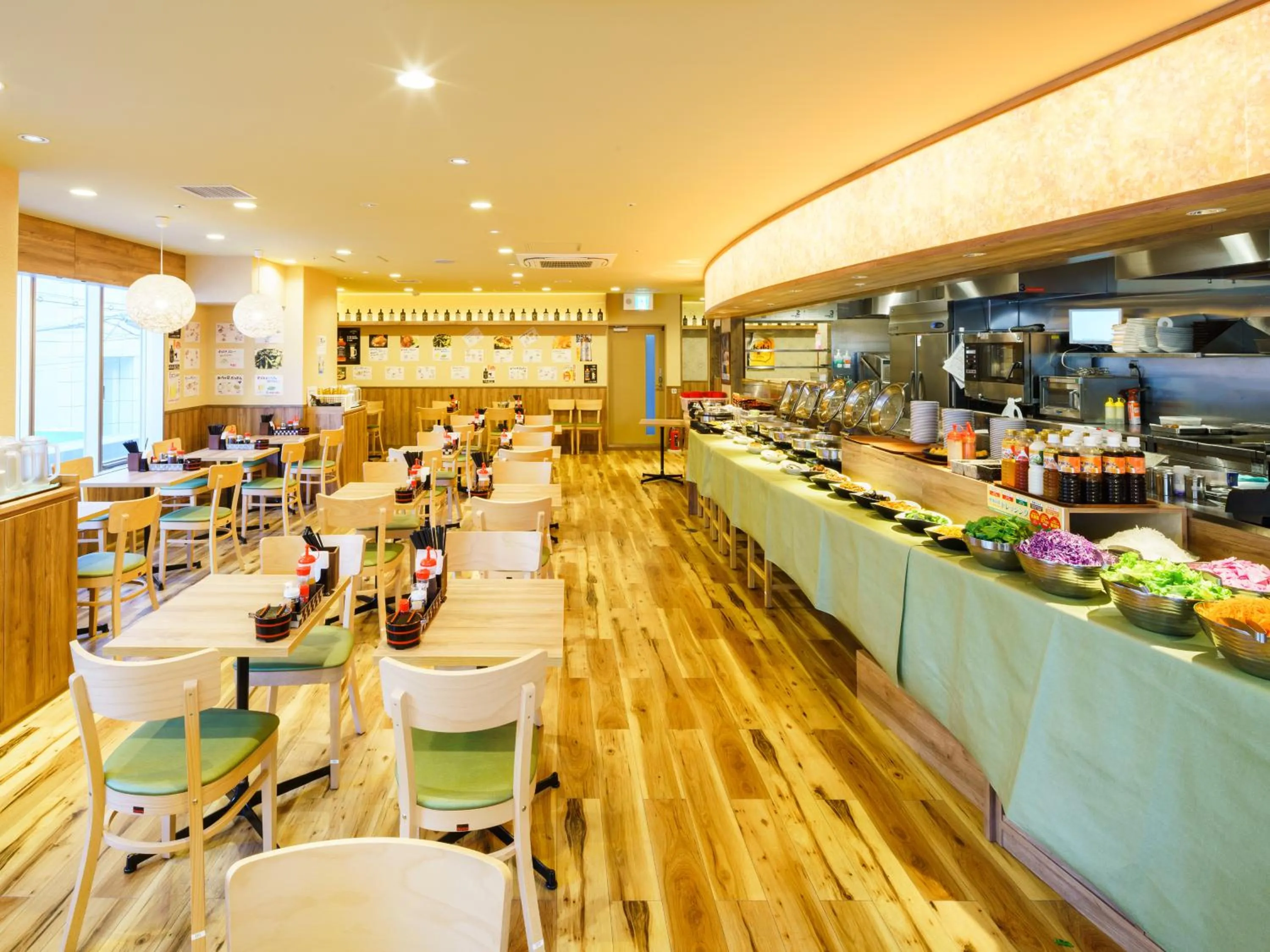 Restaurant/places to eat in Super Hotel Premier Osaka Honmachi Ekimae Natural Hot Springs