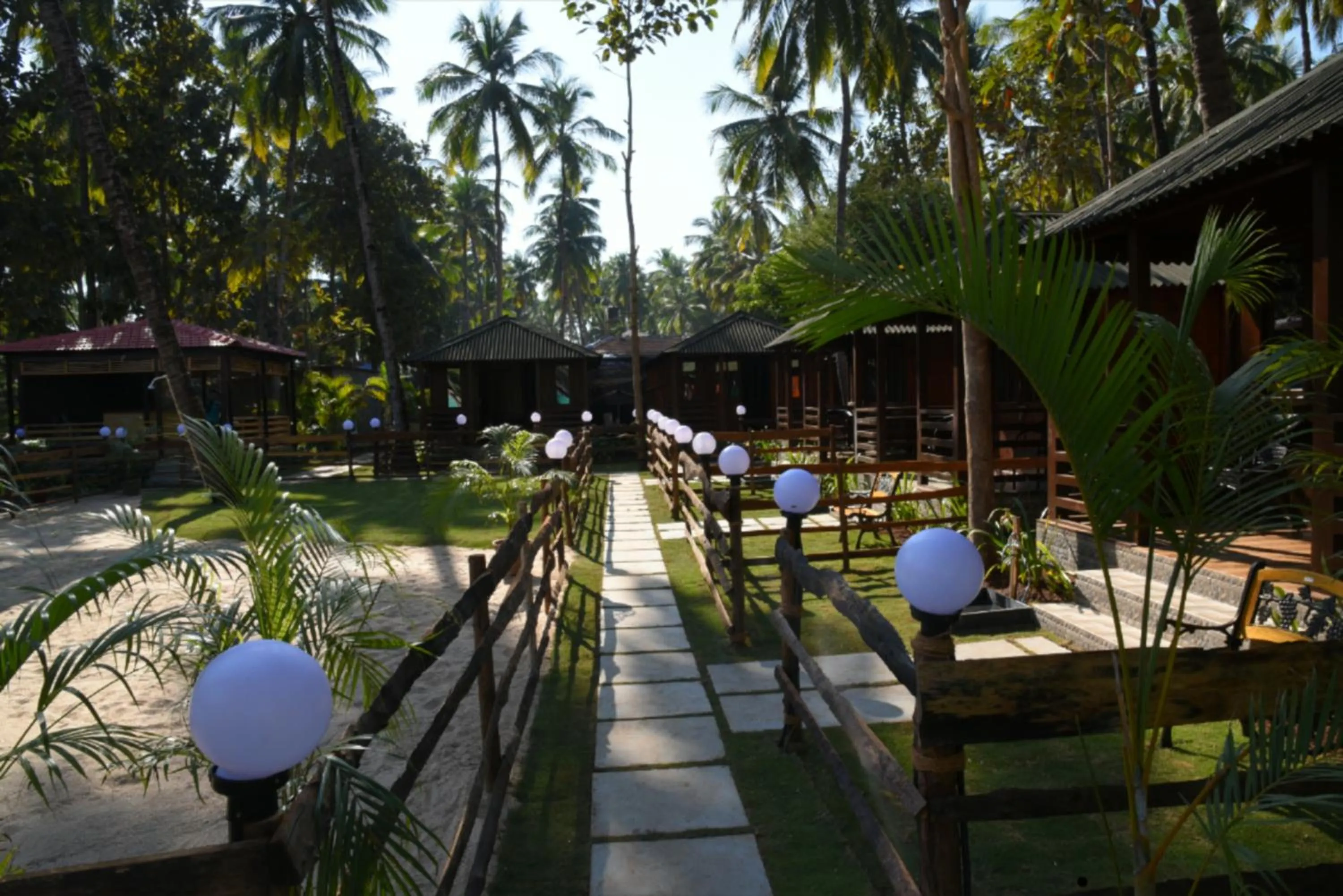 Property building in Club Palolem Resort