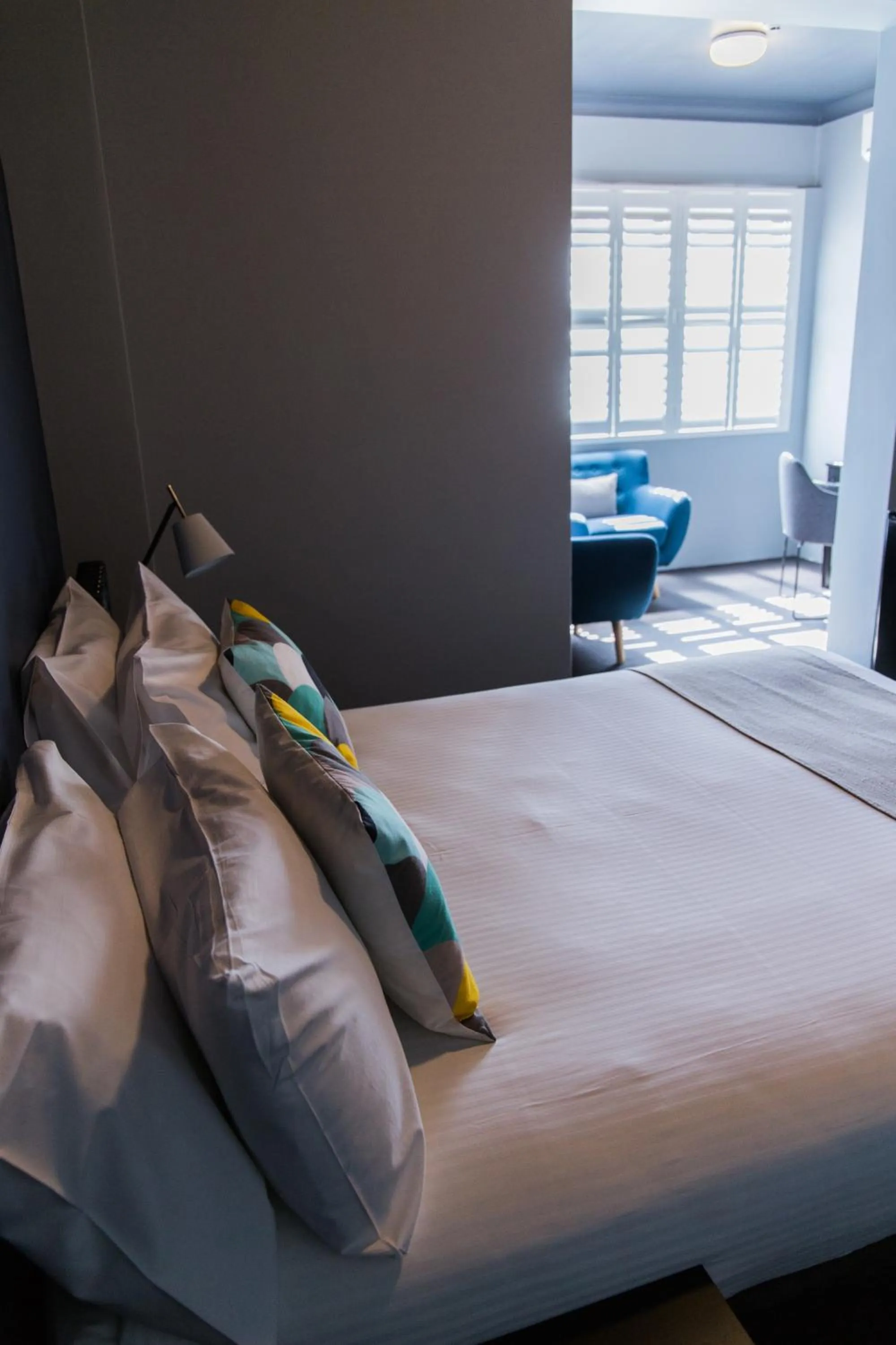 Bed in Hotel Canobolas