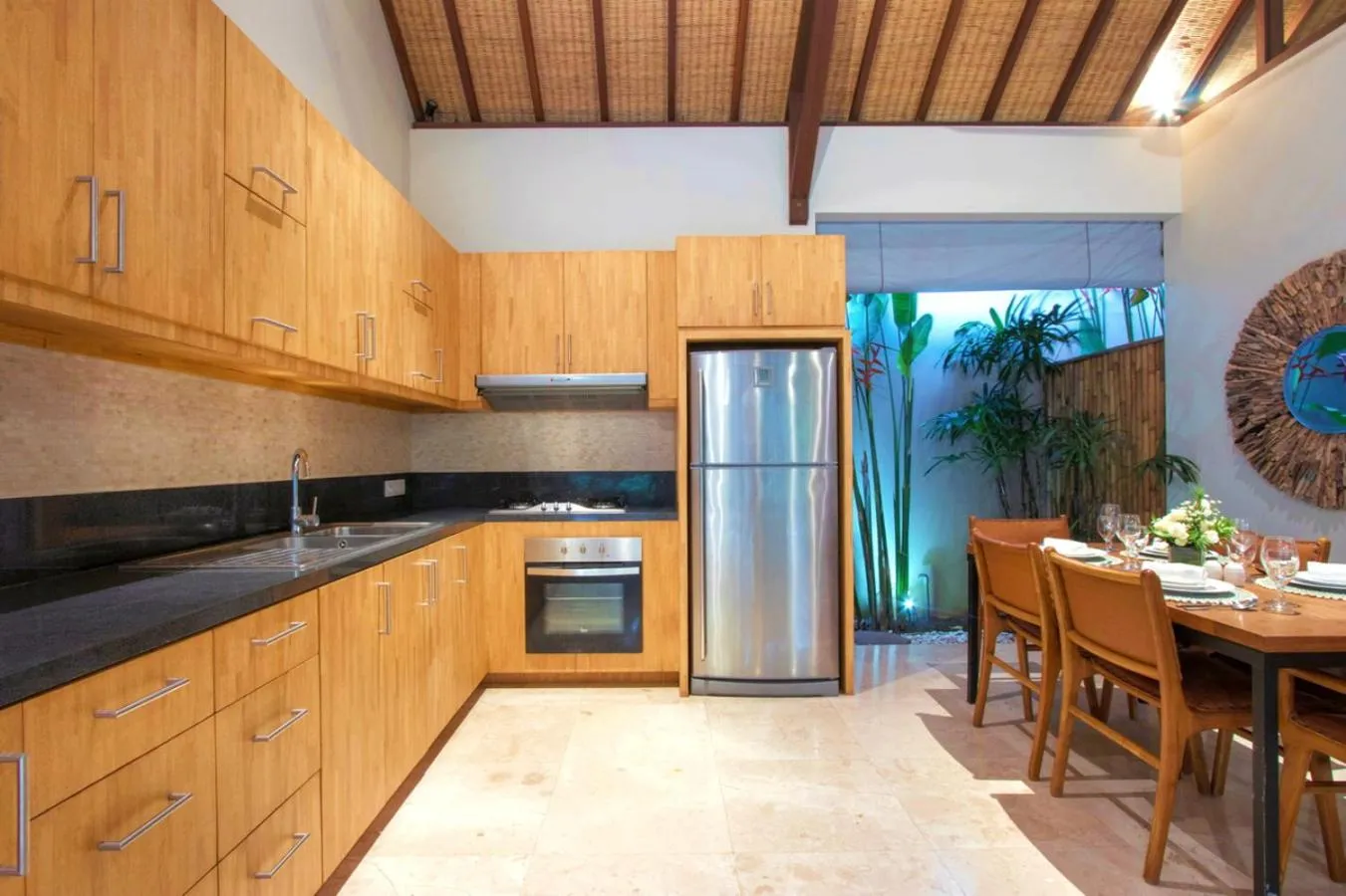Kitchen or kitchenette in Desa Di Bali Villas