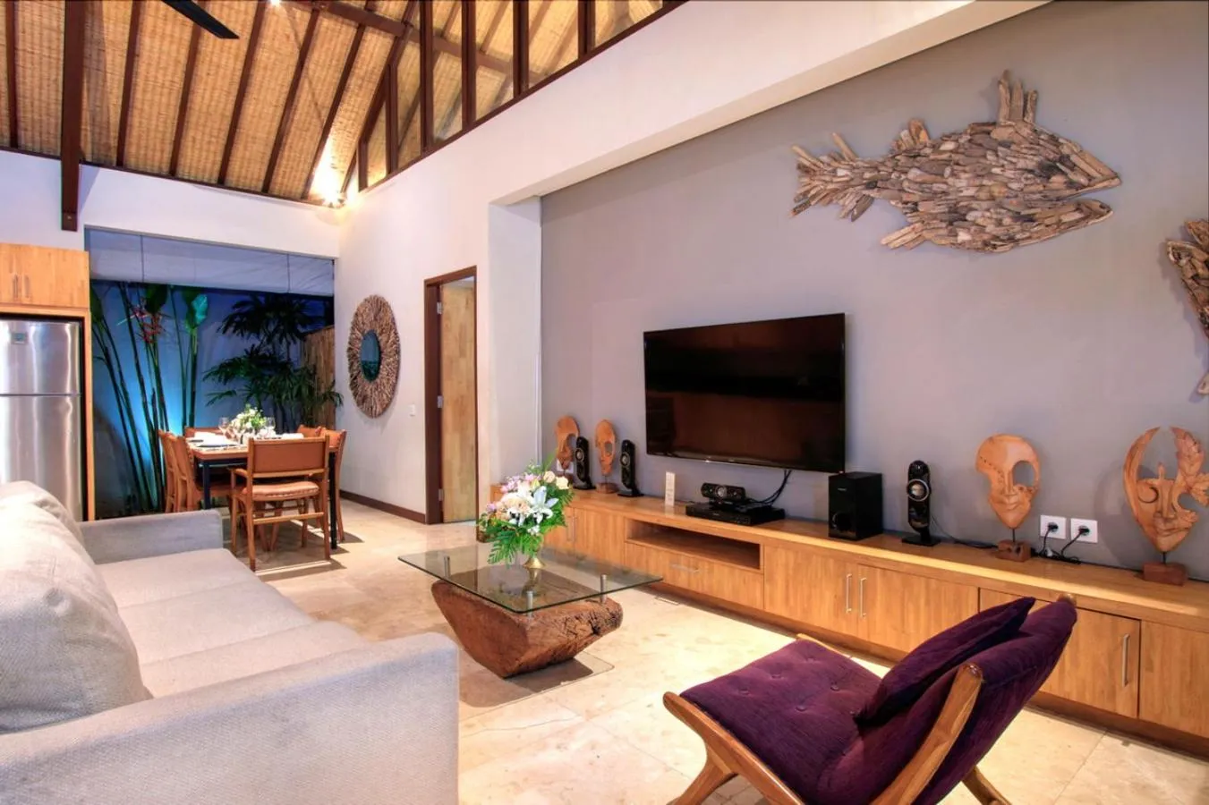 Living room in Desa Di Bali Villas