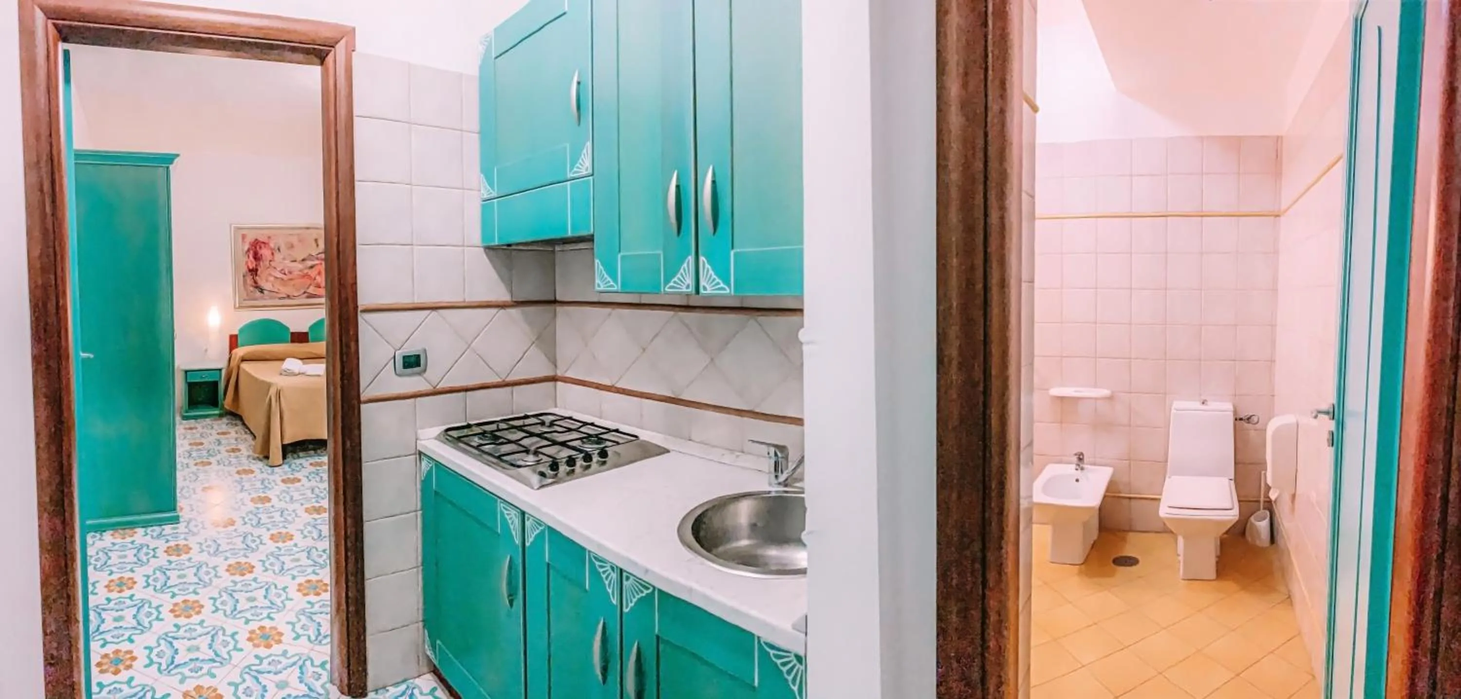 Kitchen or kitchenette in Residence Antigua