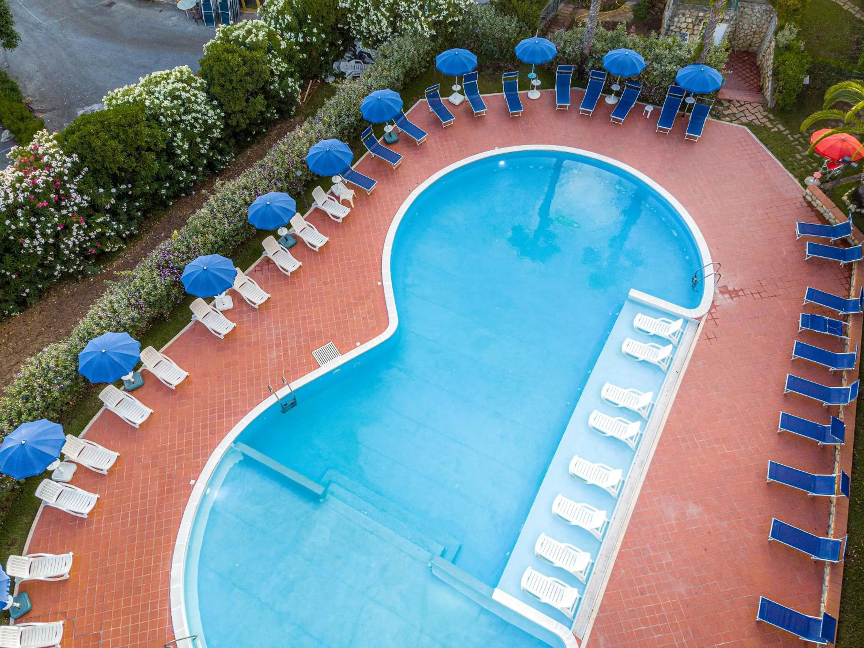 Pool view in Residence Antigua