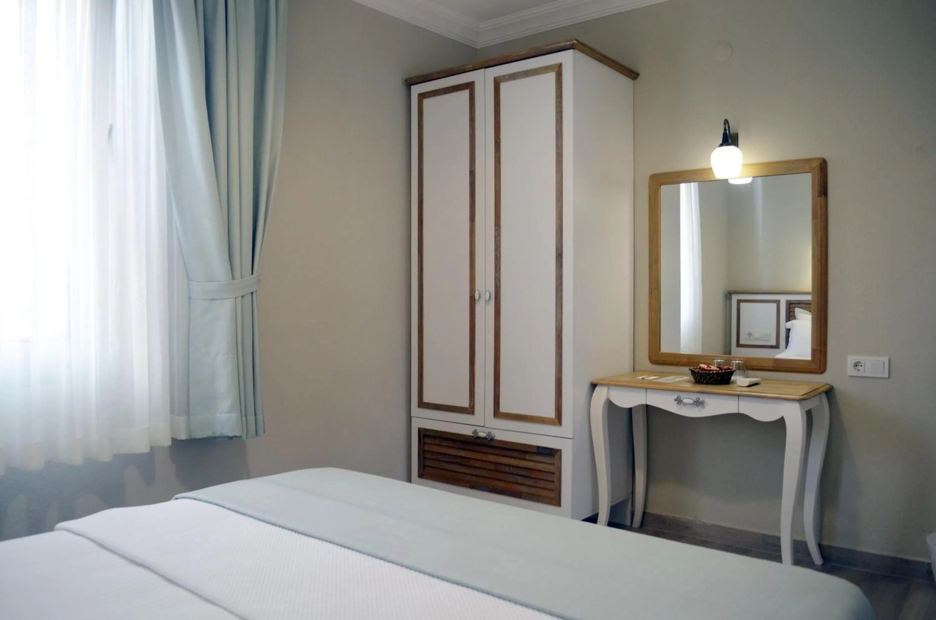 Bed in Datca Beyaz Ev Hotel