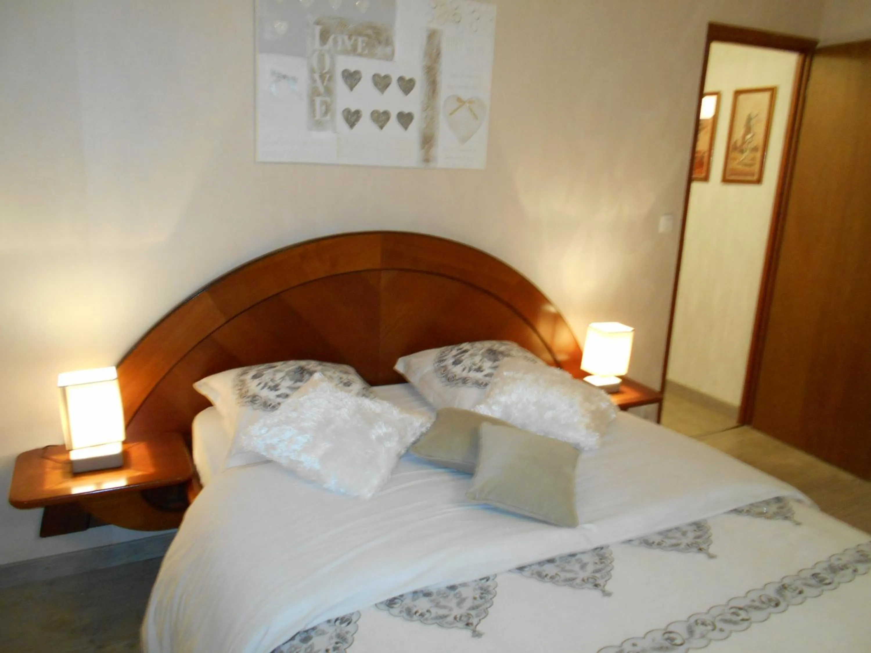 Bed in Bienvenue A La Campagne