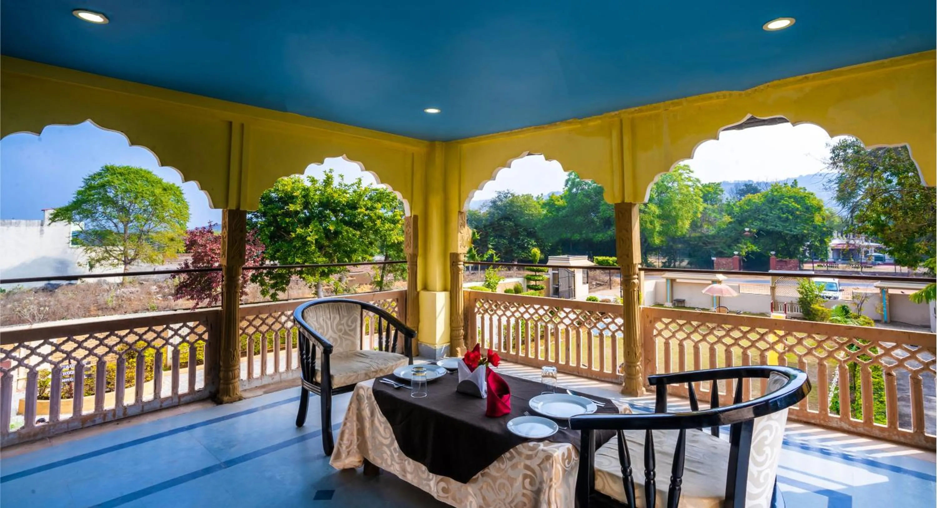 Balcony/Terrace in Shani Vilas Ranthambore