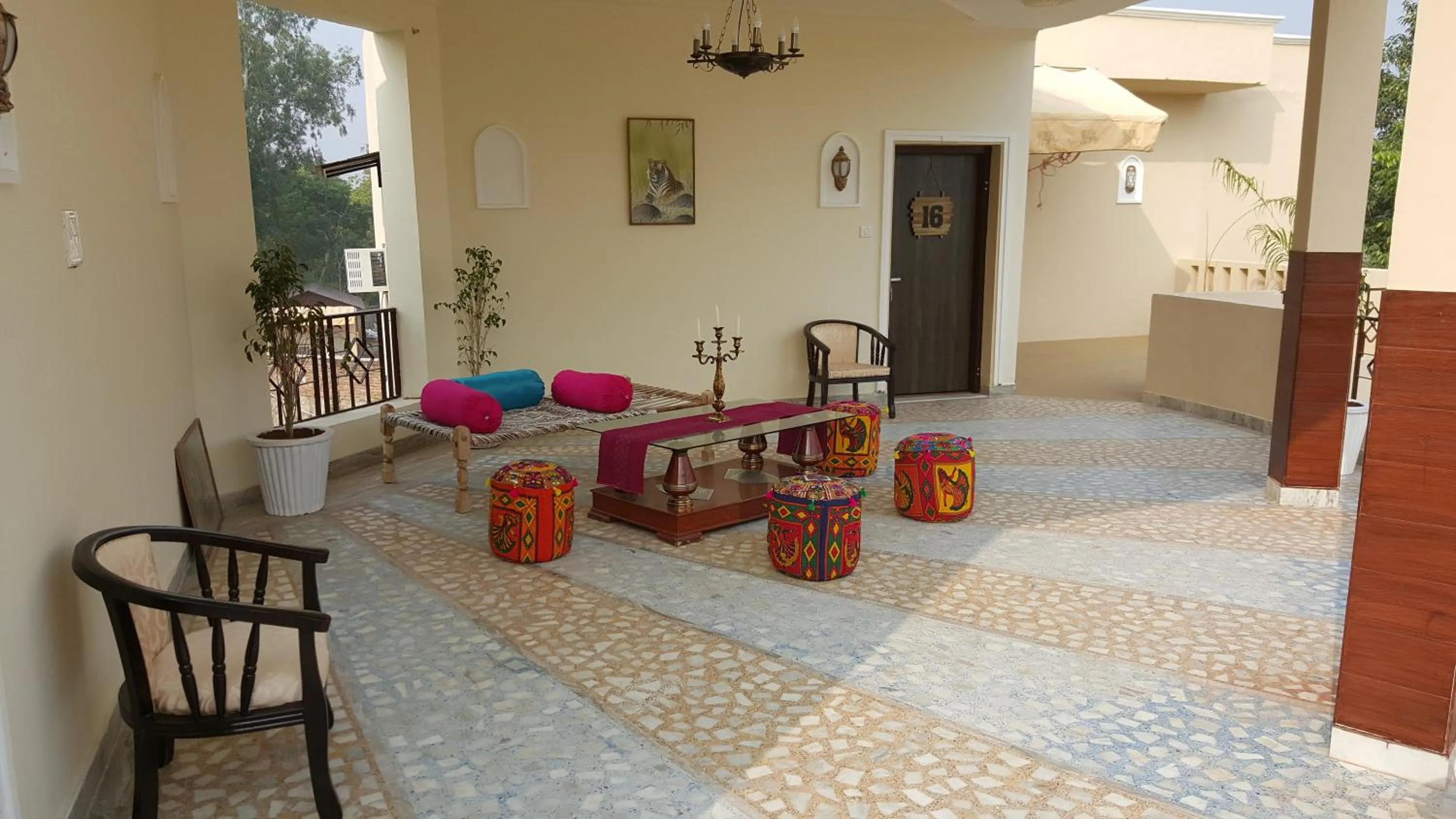 Area and facilities in Shani Vilas Ranthambore