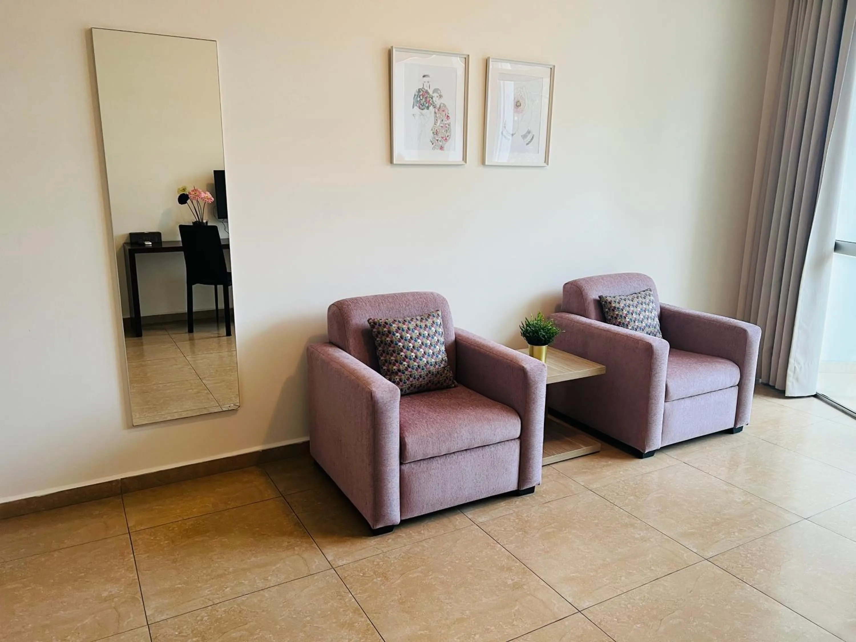 Living room in Byblostar Hotel