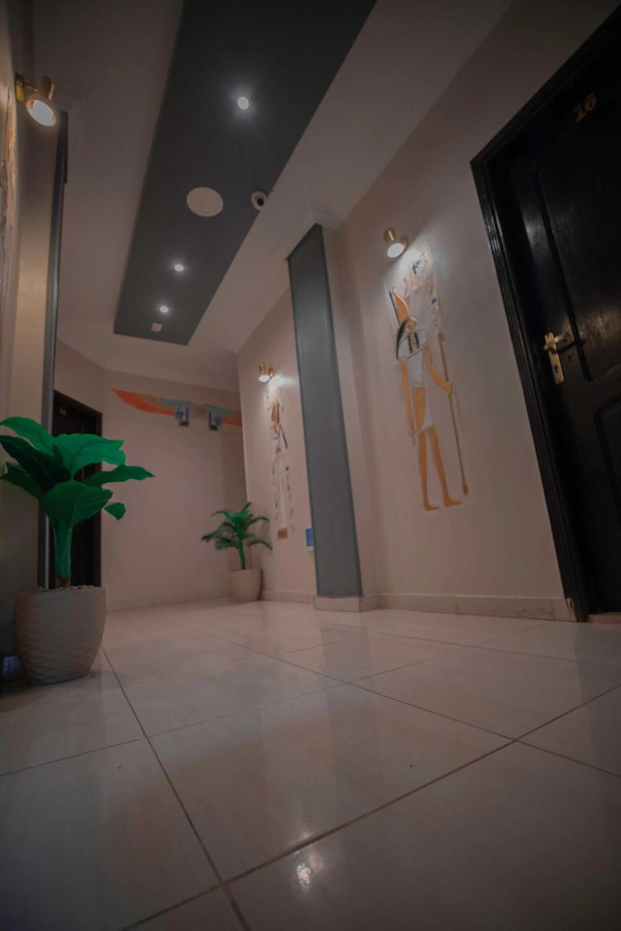 Patio in Horus Guest House Pyramids View