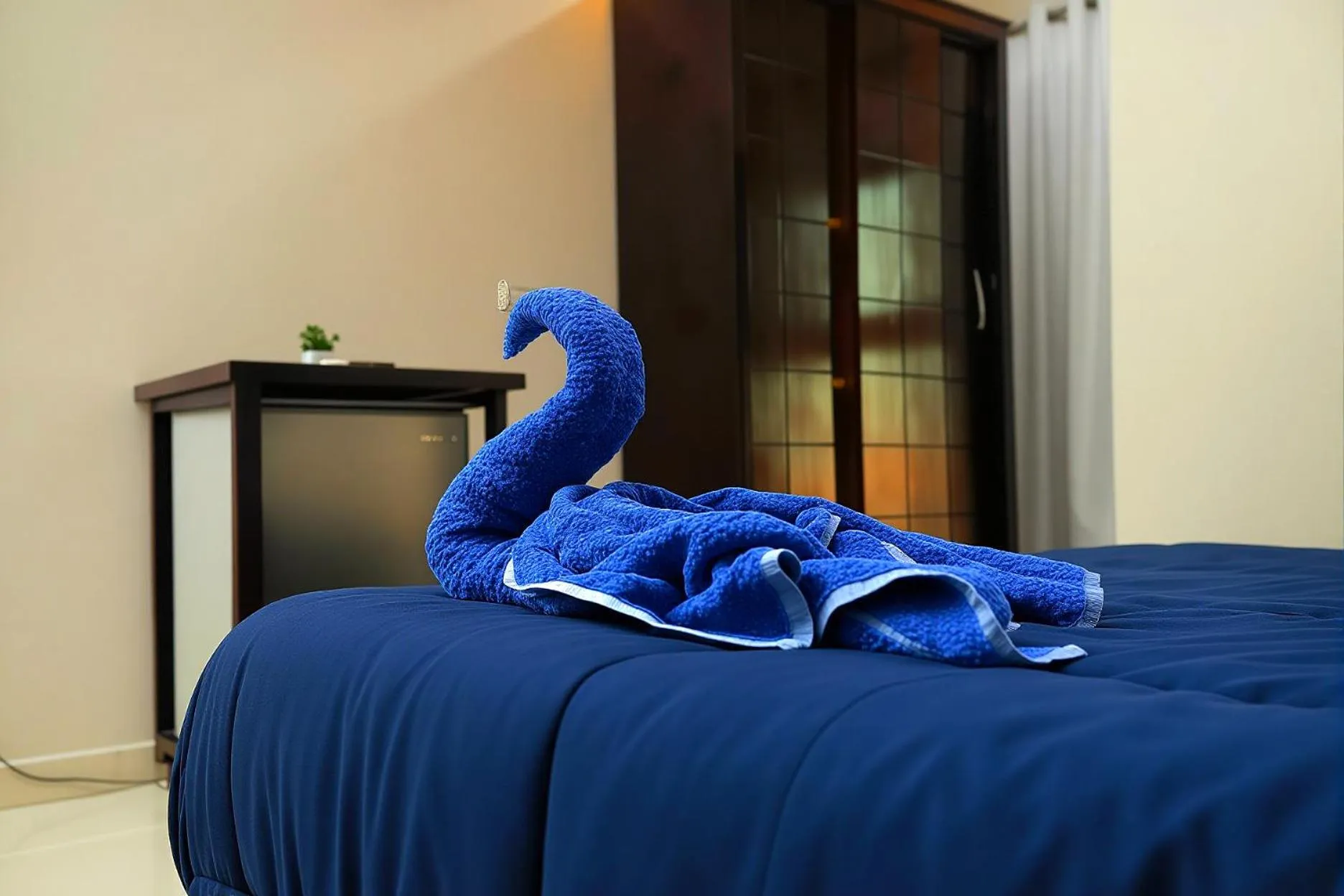 Bed in Horus Guest House Pyramids View