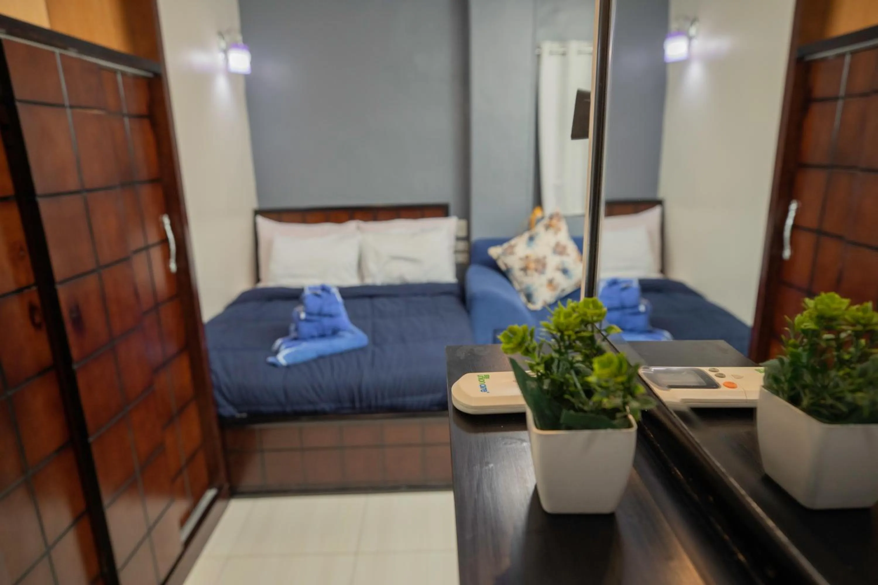 Bed in Horus Guest House Pyramids View