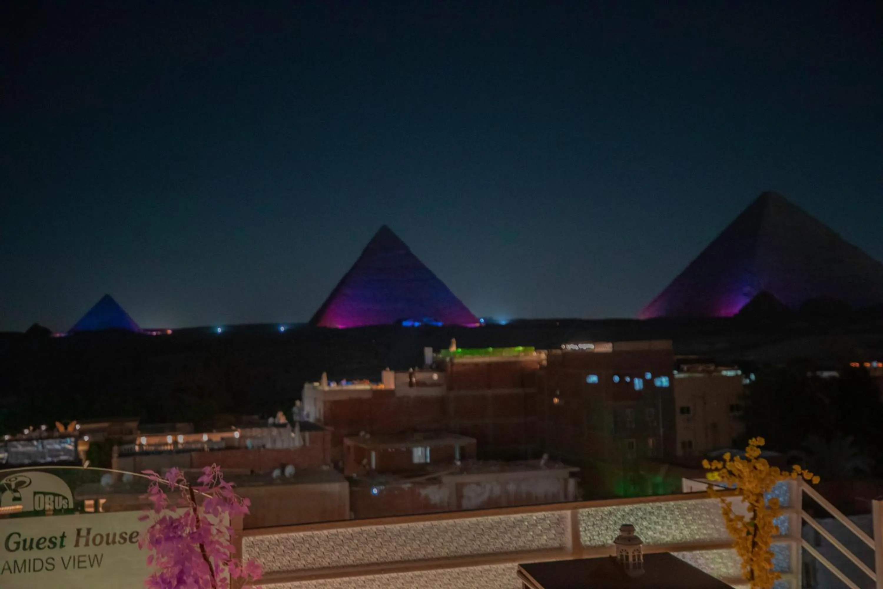Night in Horus Guest House Pyramids View