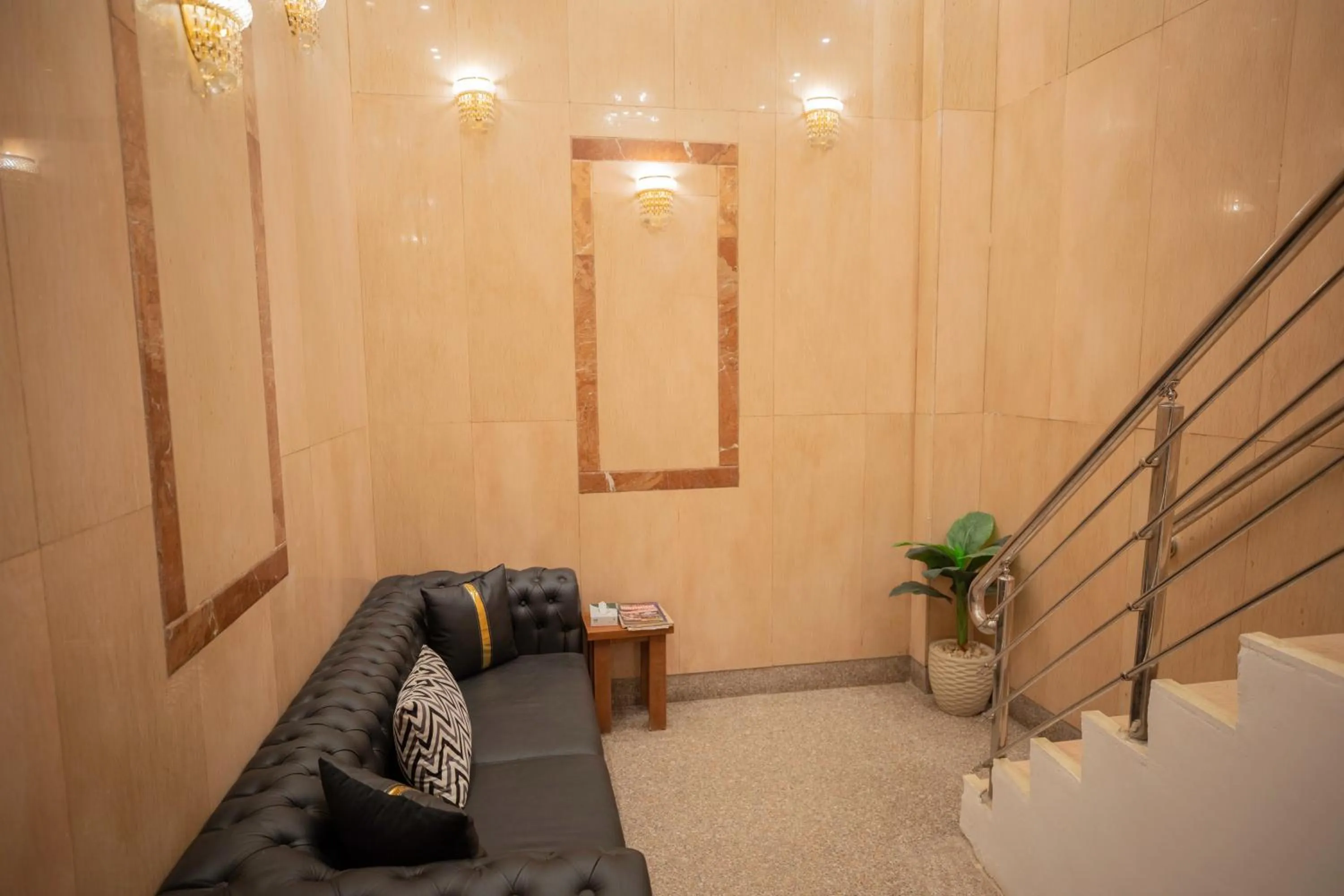 Living room in Horus Guest House Pyramids View