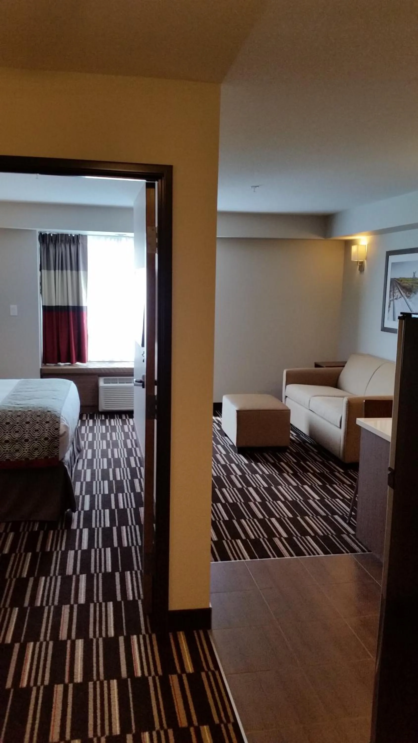 Photo of the whole room, Bed in Microtel Inn & Suites by Wyndham Bonnyville