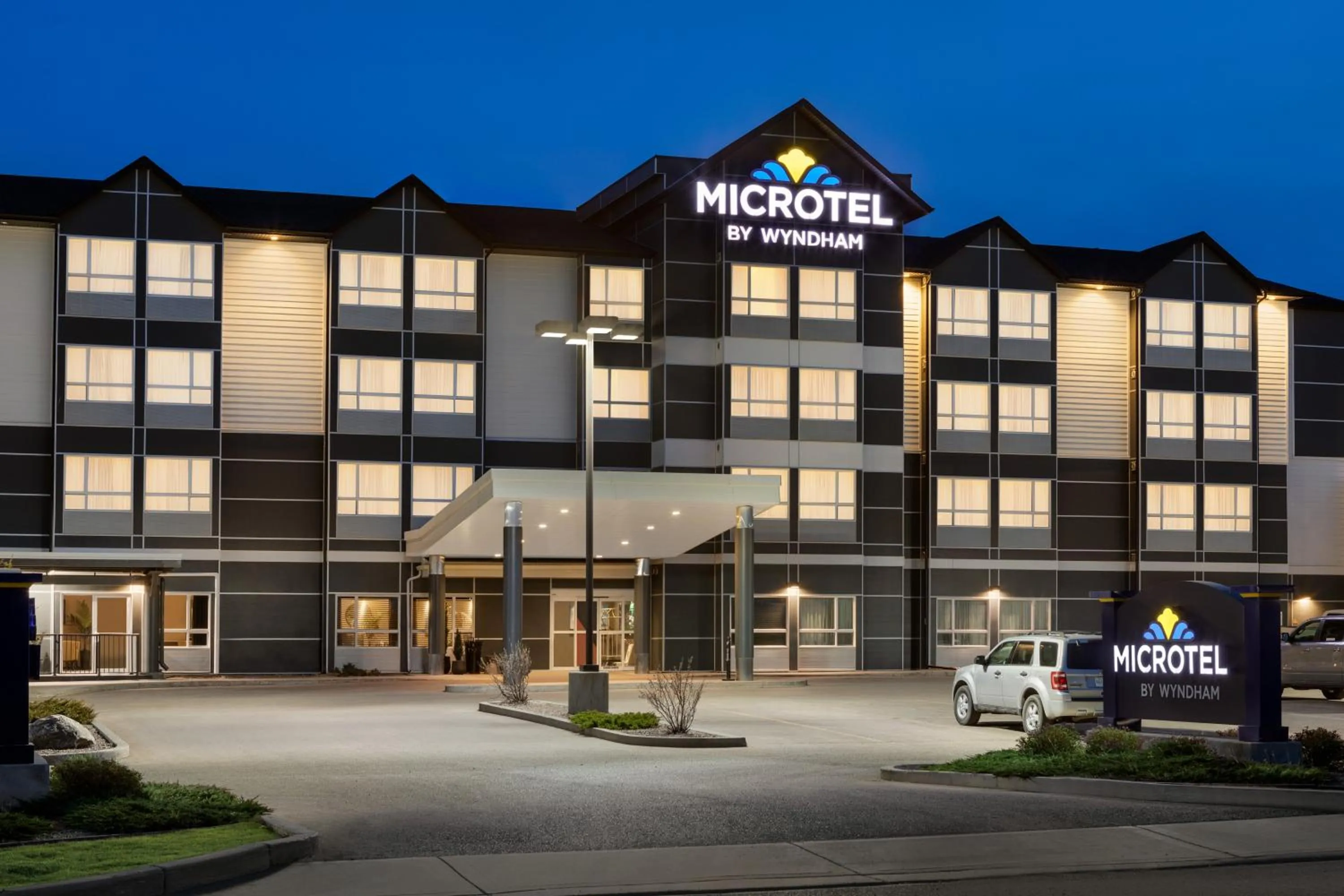 Property building in Microtel Inn & Suites by Wyndham Bonnyville
