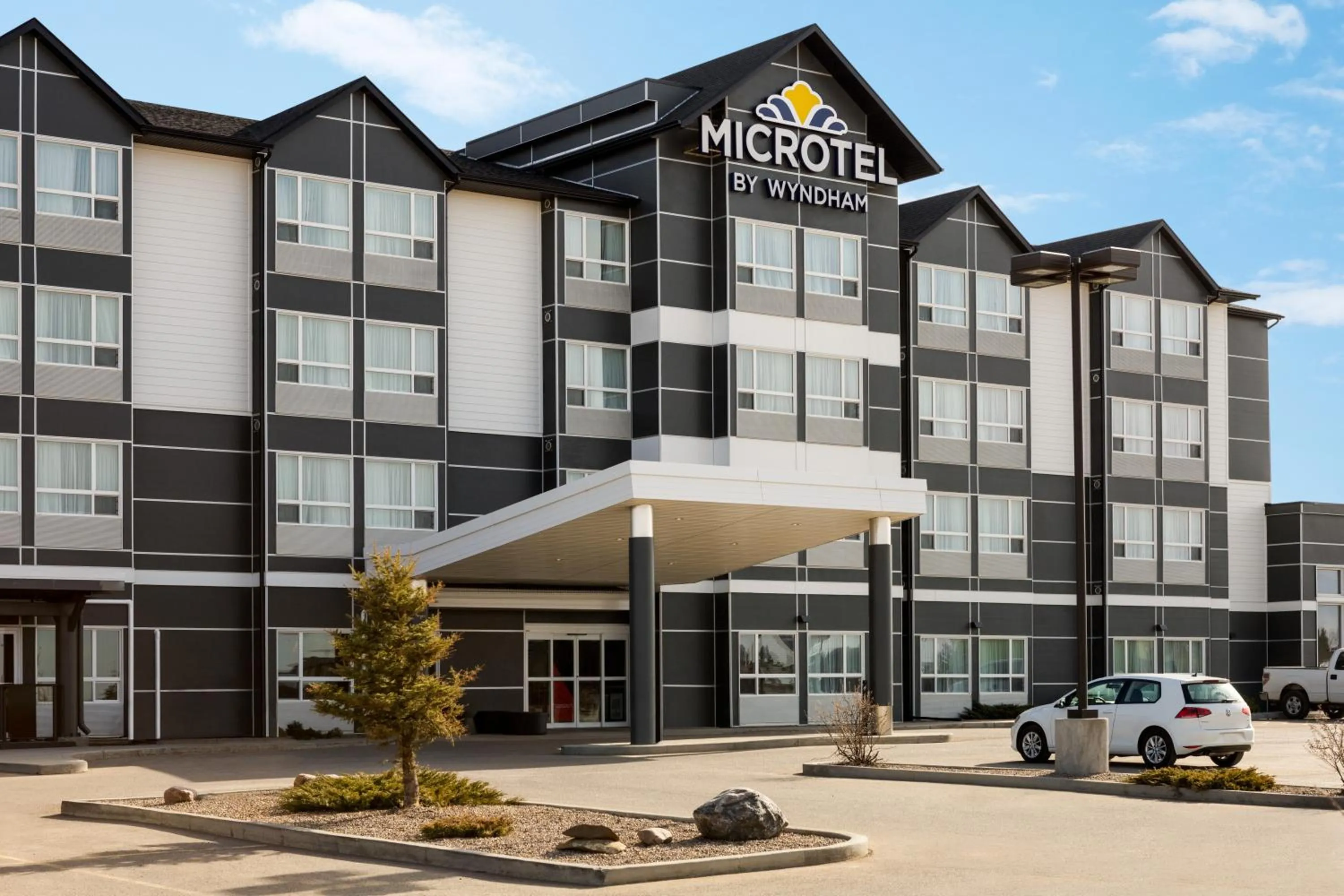 Property building in Microtel Inn & Suites by Wyndham Bonnyville