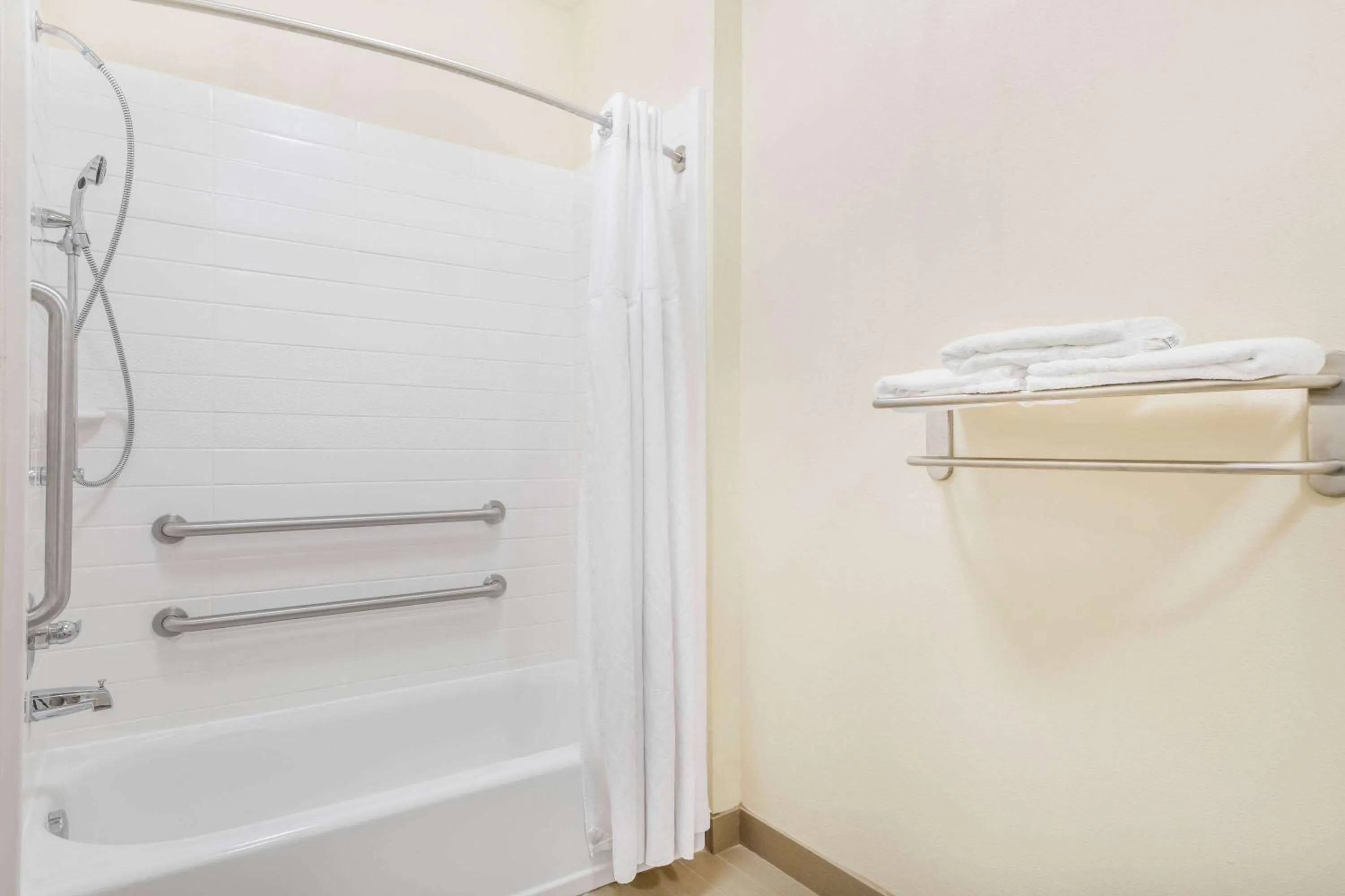 Bathroom in Days Inn & Suites by Wyndham Katy