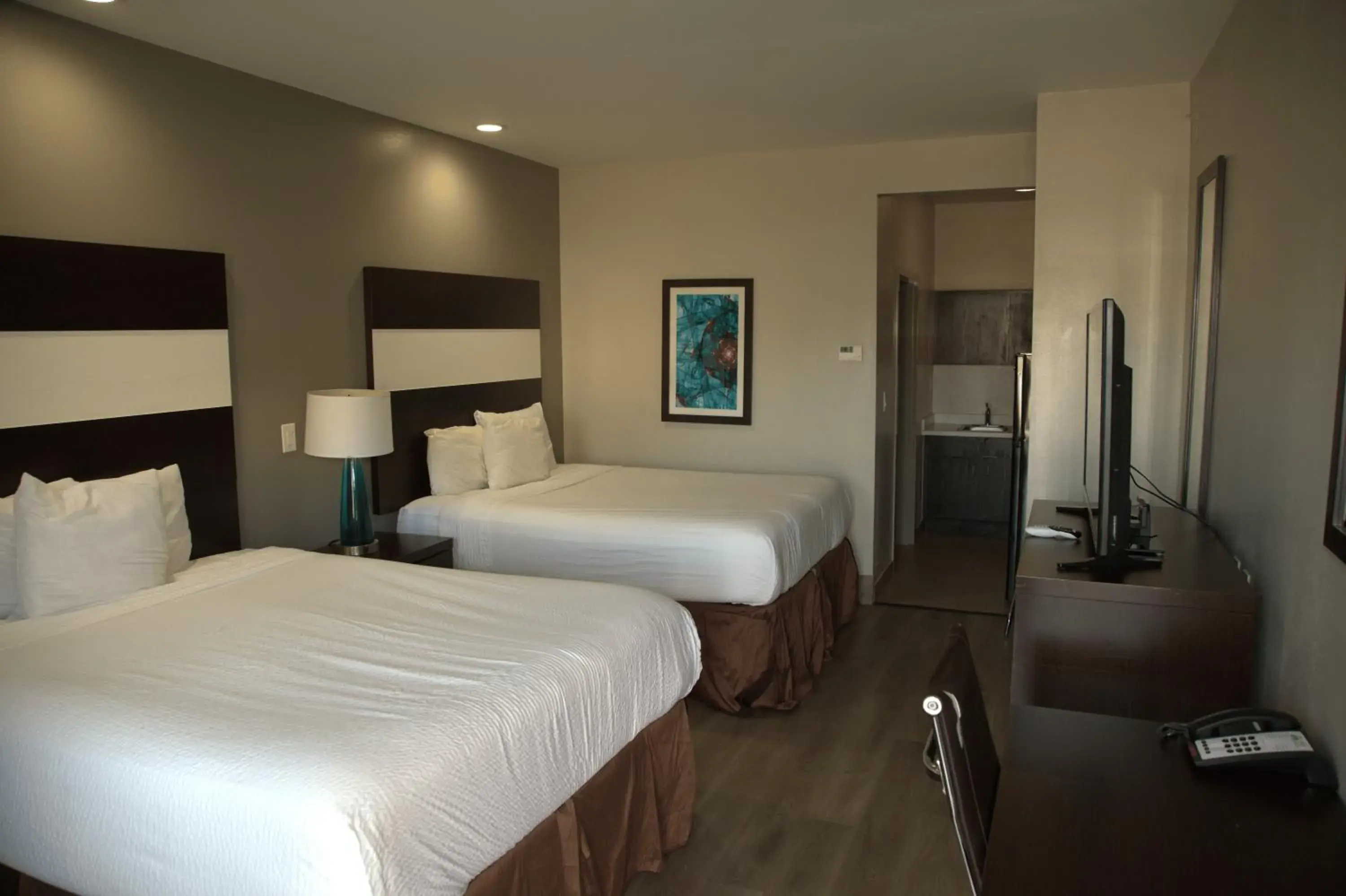 Queen Room with Two Queen Beds - Non-Smoking in Days Inn & Suites by Wyndham Katy Queen Room with Two Queen Beds - Non-Smoking in Days Inn & Suites by Wyndham Katy