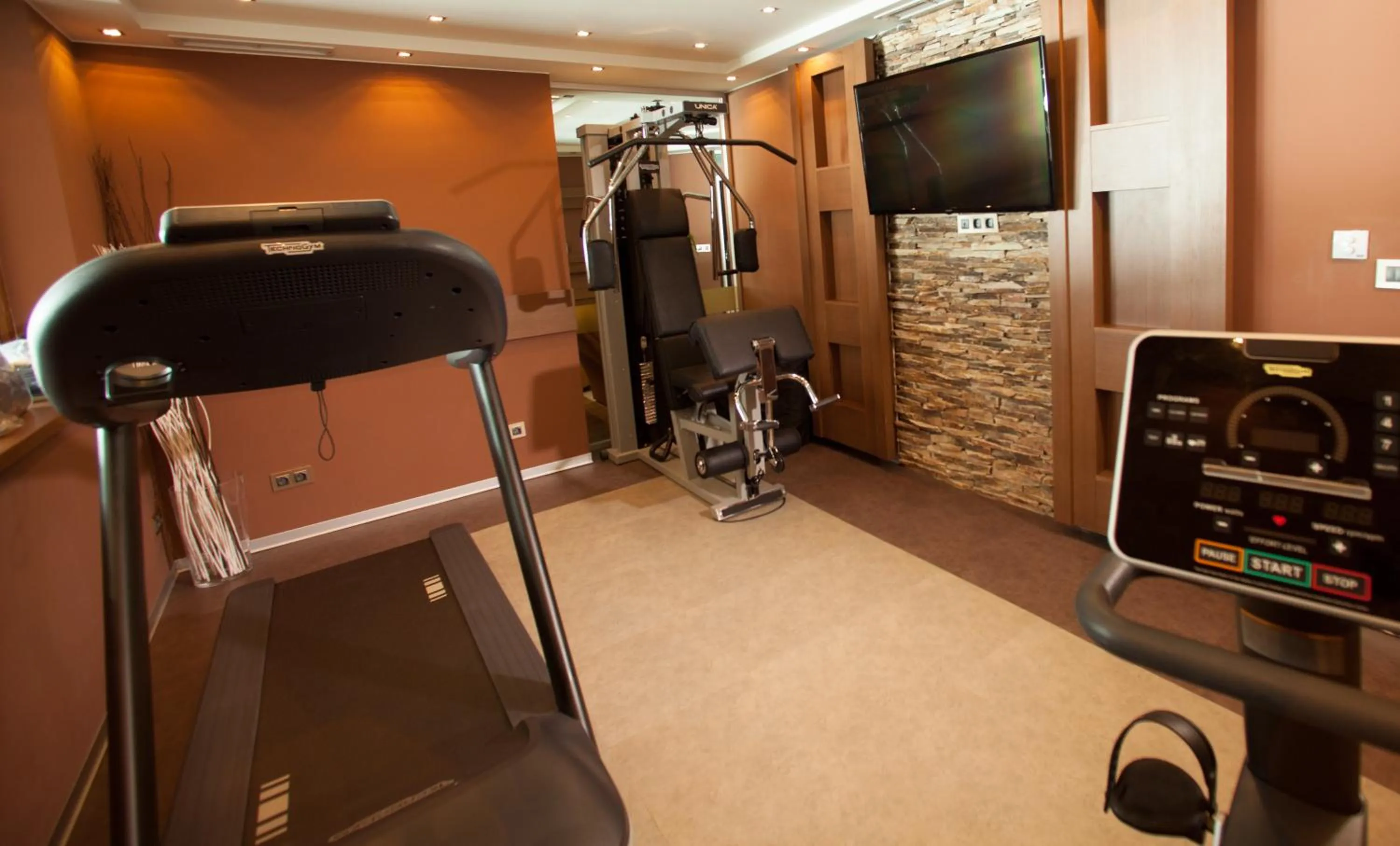 Fitness centre/facilities in Amira Boutique Hotel