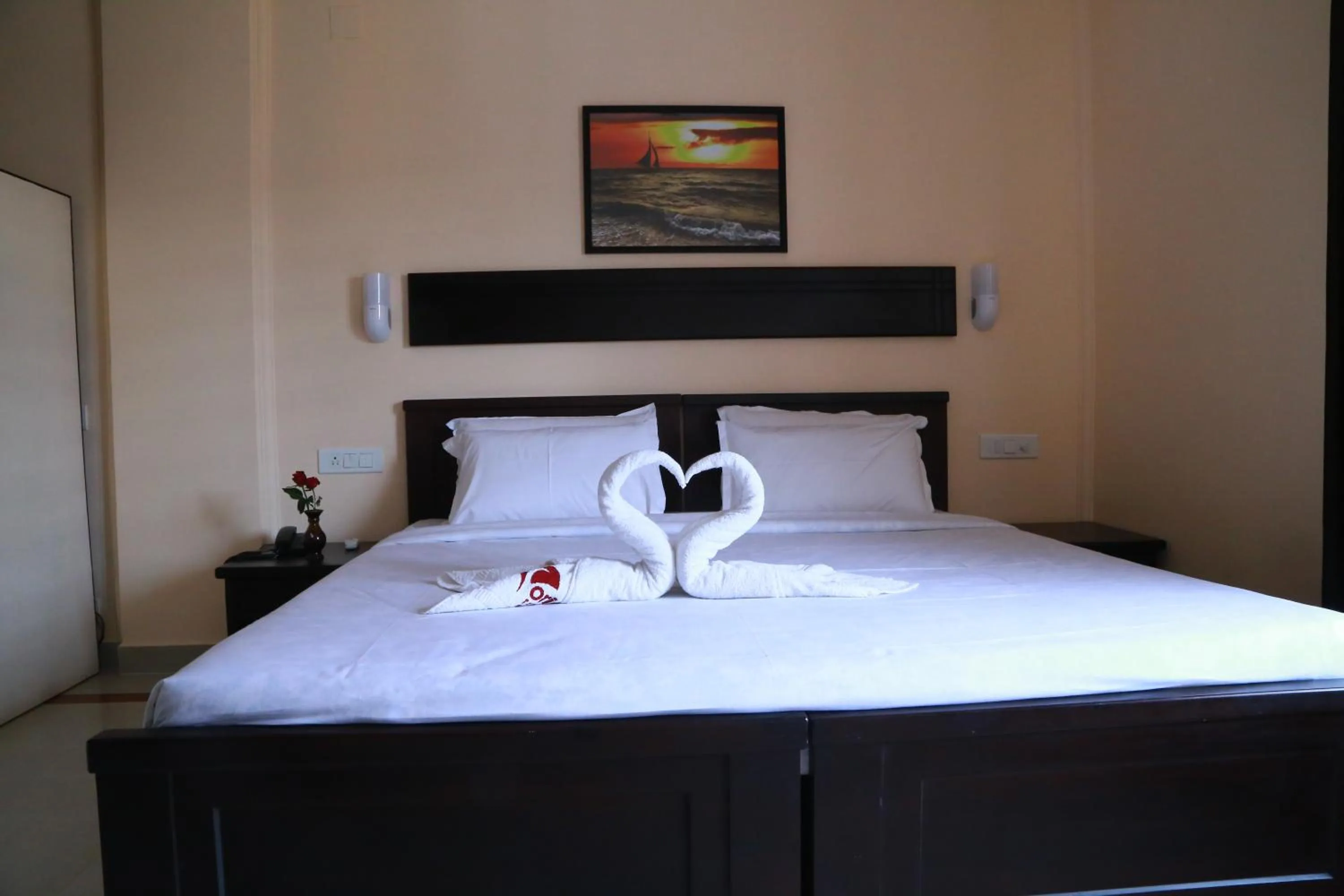 Bed in Orison Residency Hotel